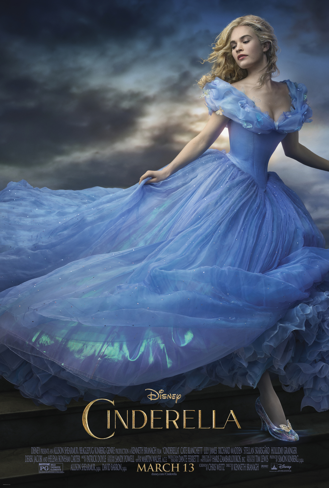 Cinderella (2015) ซินเดอเรลล่า Lily James