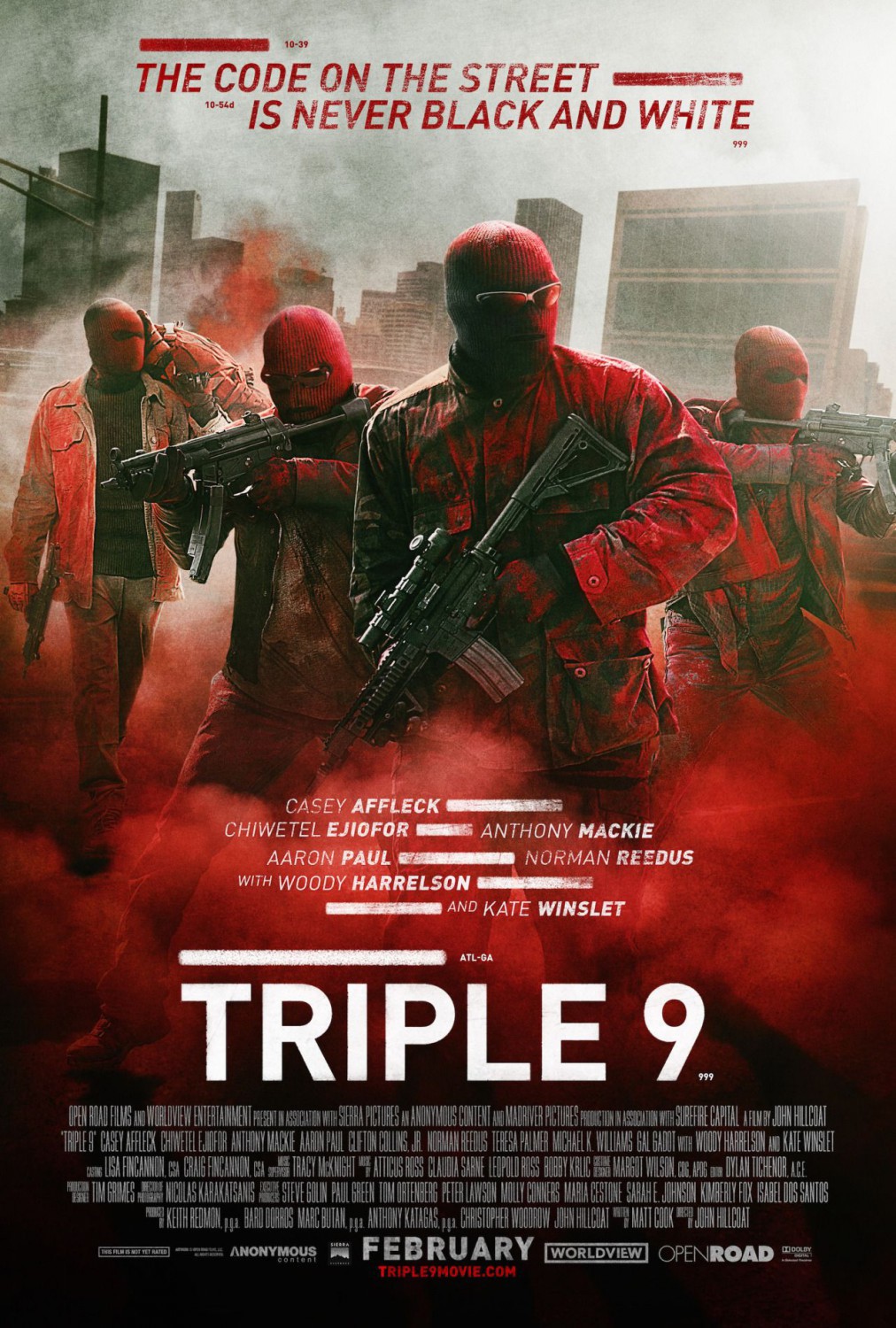 Triple 9 (2016) ยกขบวนปล้น Casey Affleck