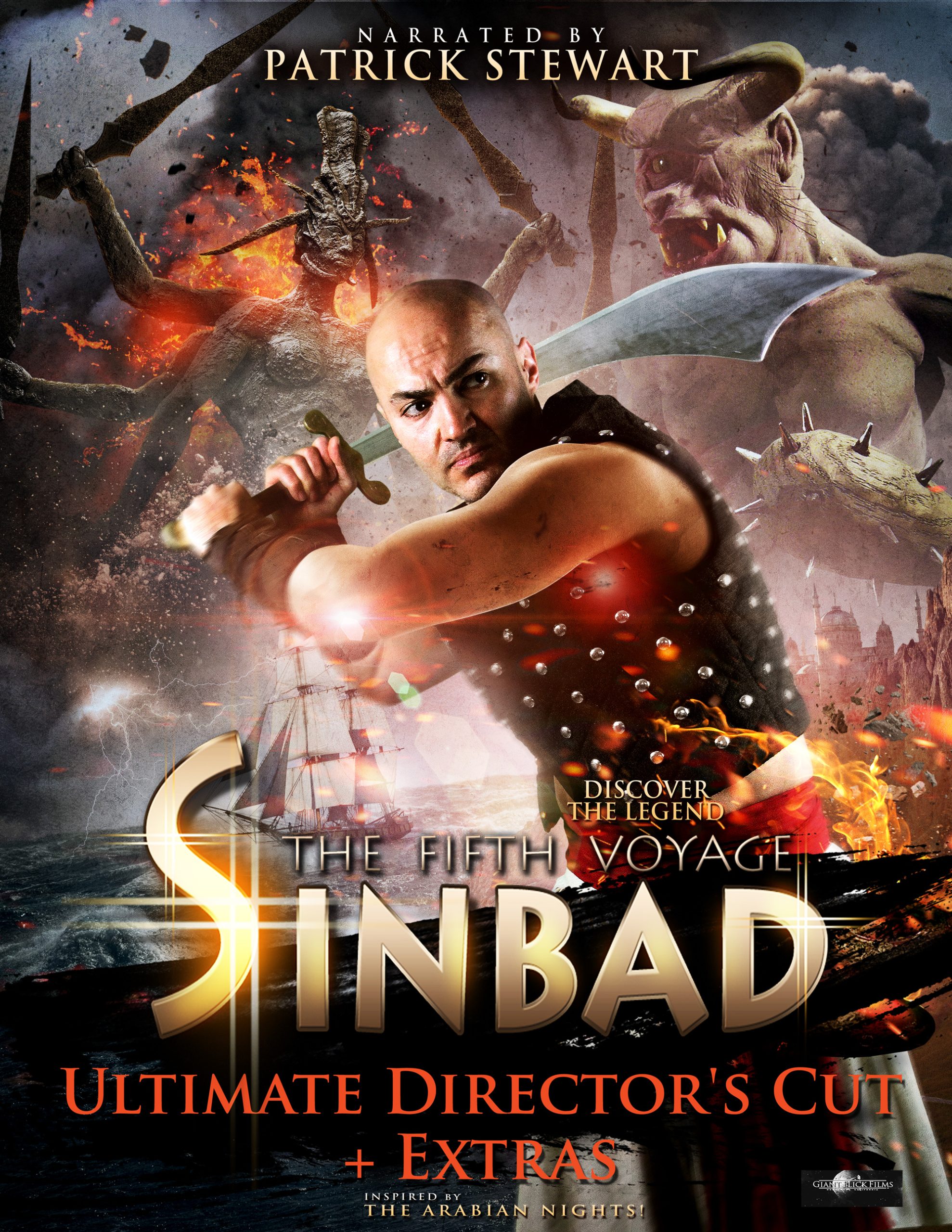 Sinbad The Fifth Voyage (2014) ซินแบด พิชิตศึกสุดขอบฟ้า Patrick Stewart