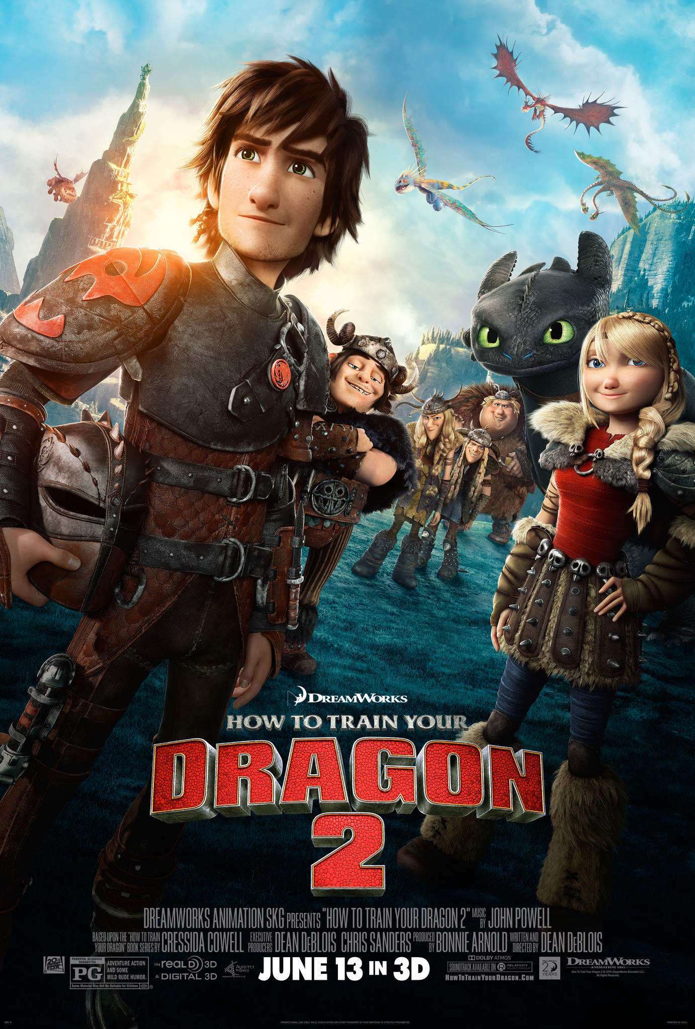 How to Train Your Dragon 2 (2014) อภินิหารไวกิ้งพิชิตมังกร 2 Jay Baruchel