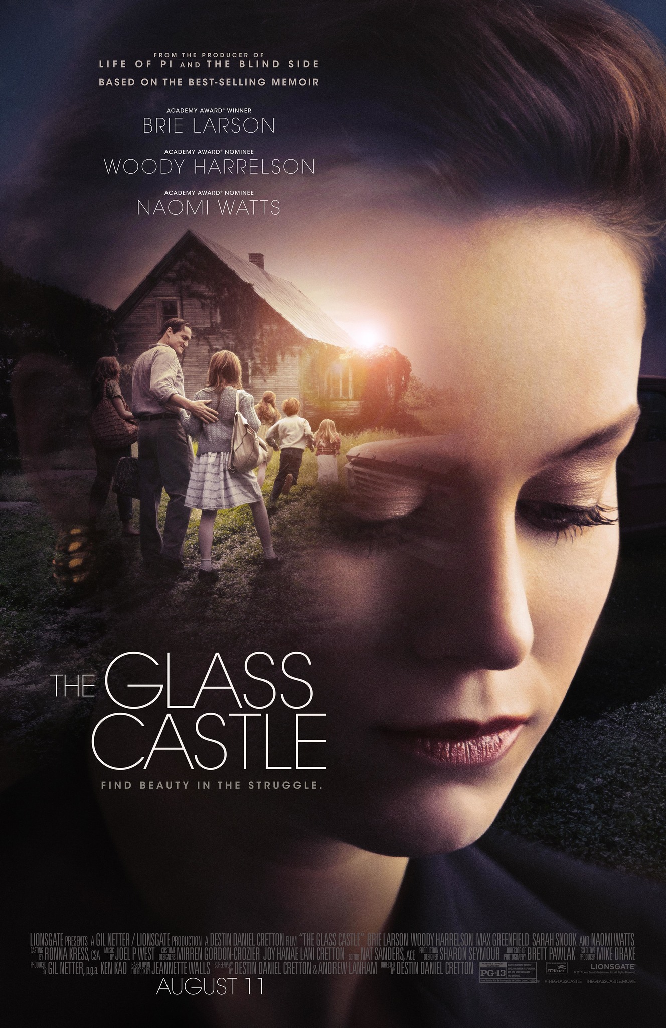 The Glass Castle (2017) วิมานอยู่ที่ใจ Brie Larson