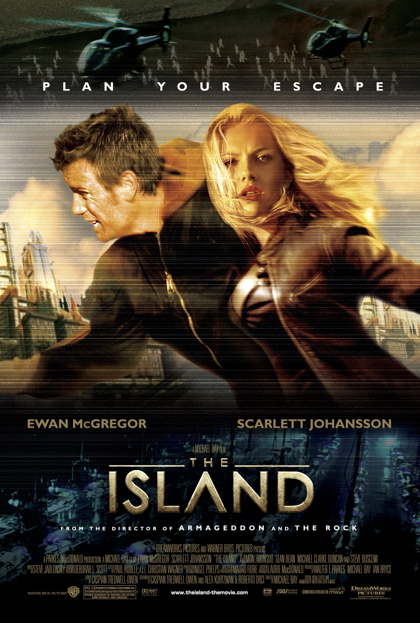 The Island (2005) แหกระห่ำแผนคนเหนือคน Scarlett Johansson