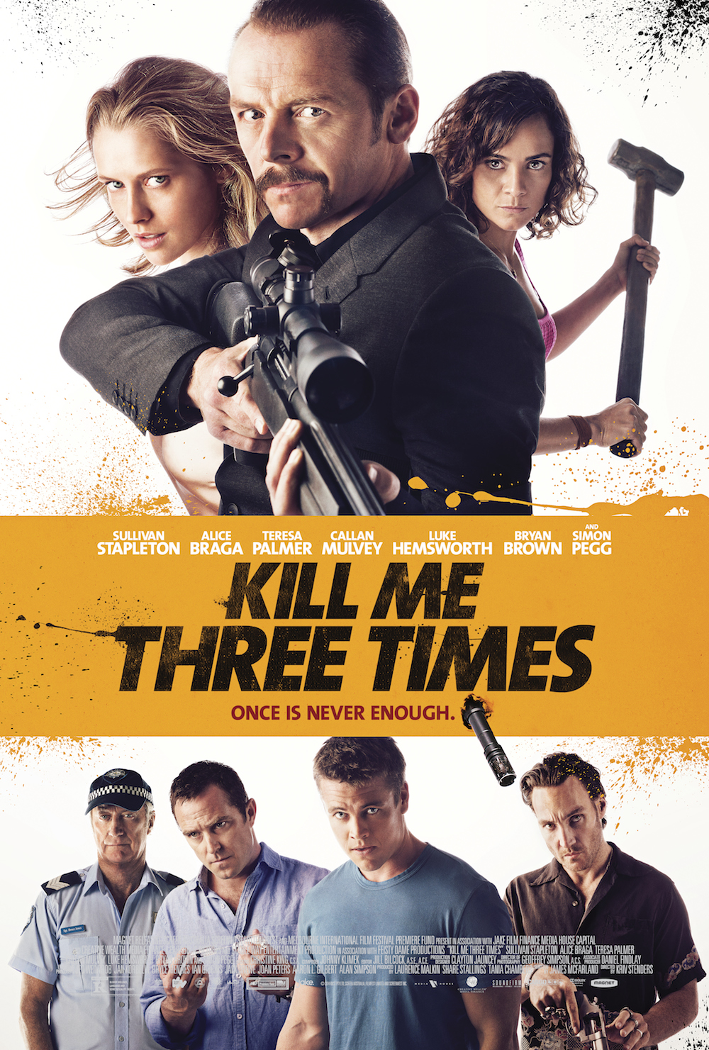 Kill Me Three Times (2014) Simon Pegg