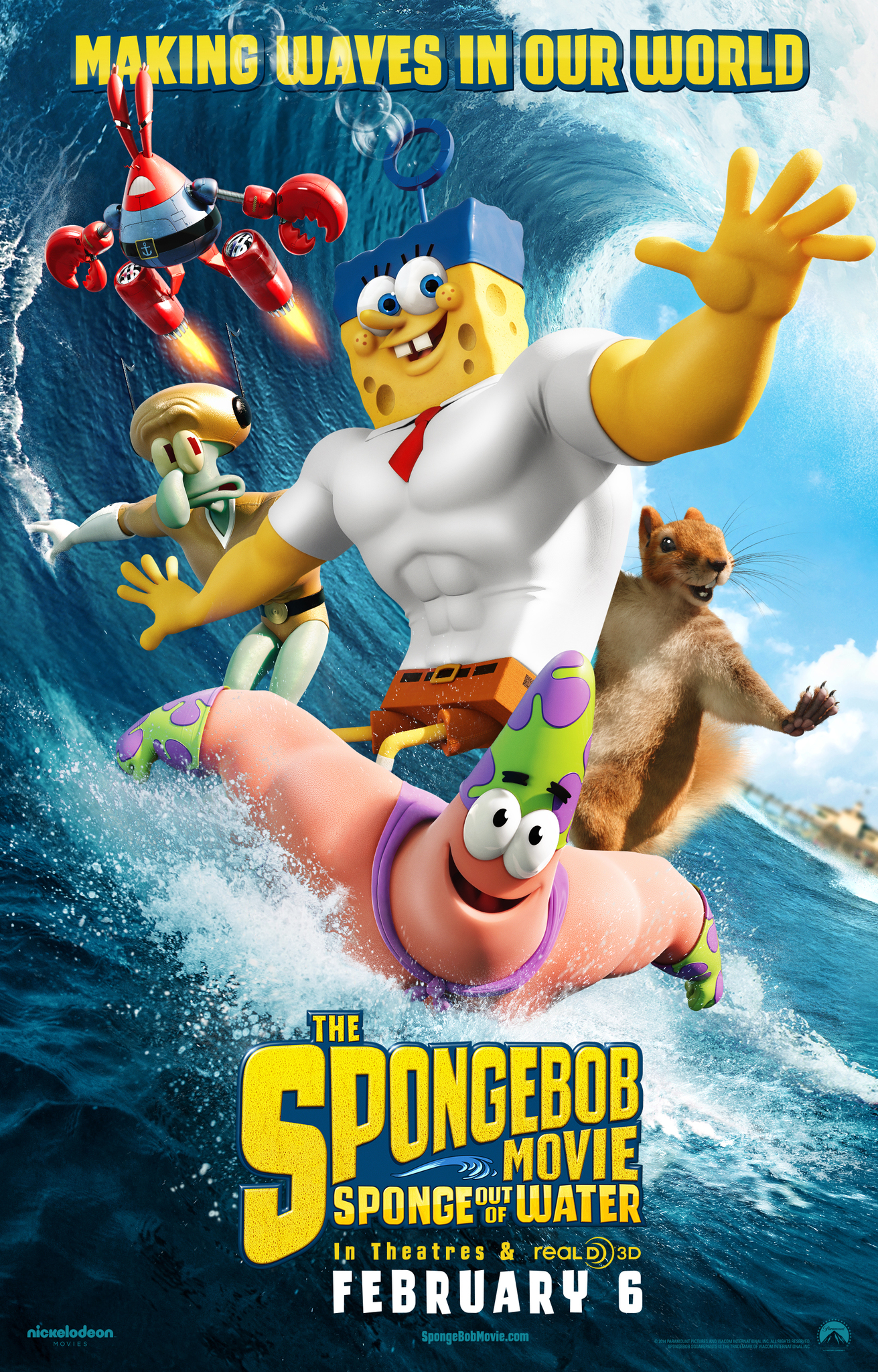 The SpongeBob Movie: Sponge Out of Water (2015) สพันจ์บ็อบ ฮีโร่จากใต้สมุทร Tom Kenny