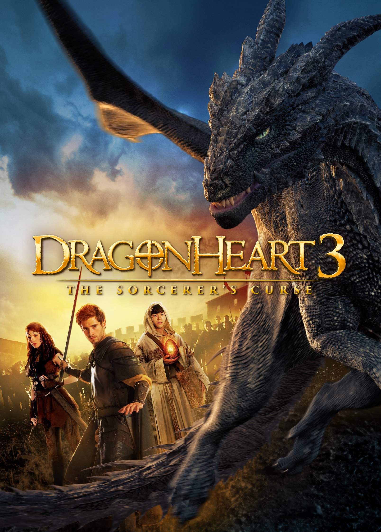 Dragonheart 3 The Sorcerer s Curse (2015) ดราก้อนฮาร์ท 3 มังกรไฟผจญภัยล้างคำสาป Julian Morris