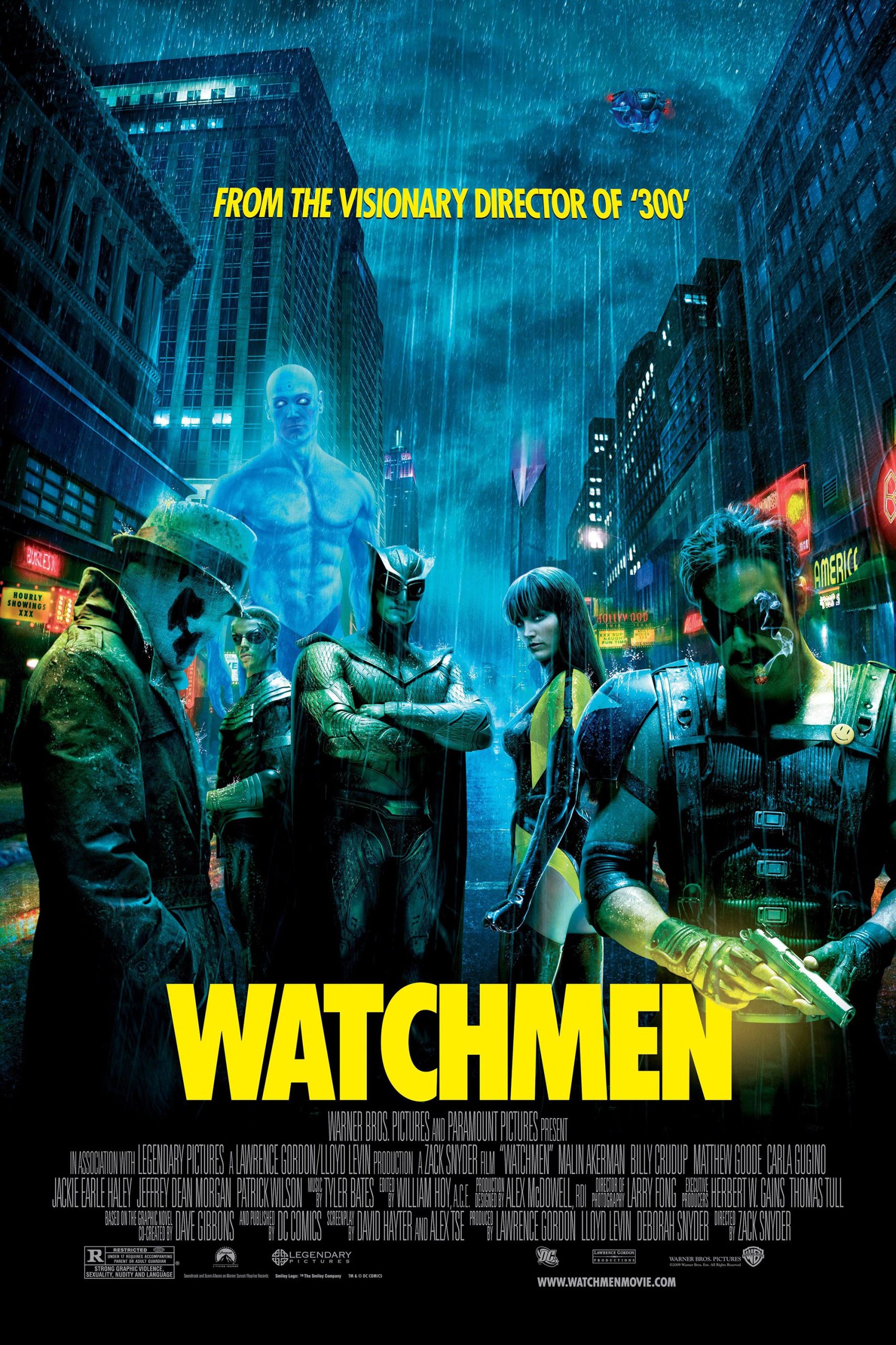 Watchmen (2009) ศึกซูเปอร์ฮีโร่พันธุ์มหากาฬ Jackie Earle Haley