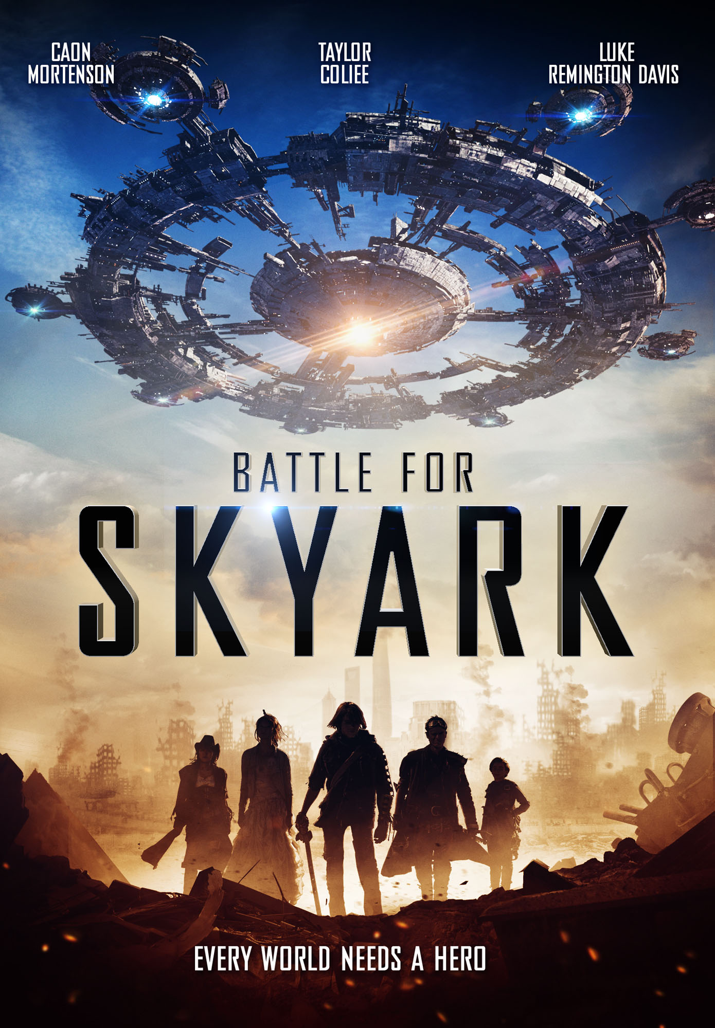 Battle for Skyark (2017) สมรภูมิเมืองลอยฟ้า Caon Mortenson