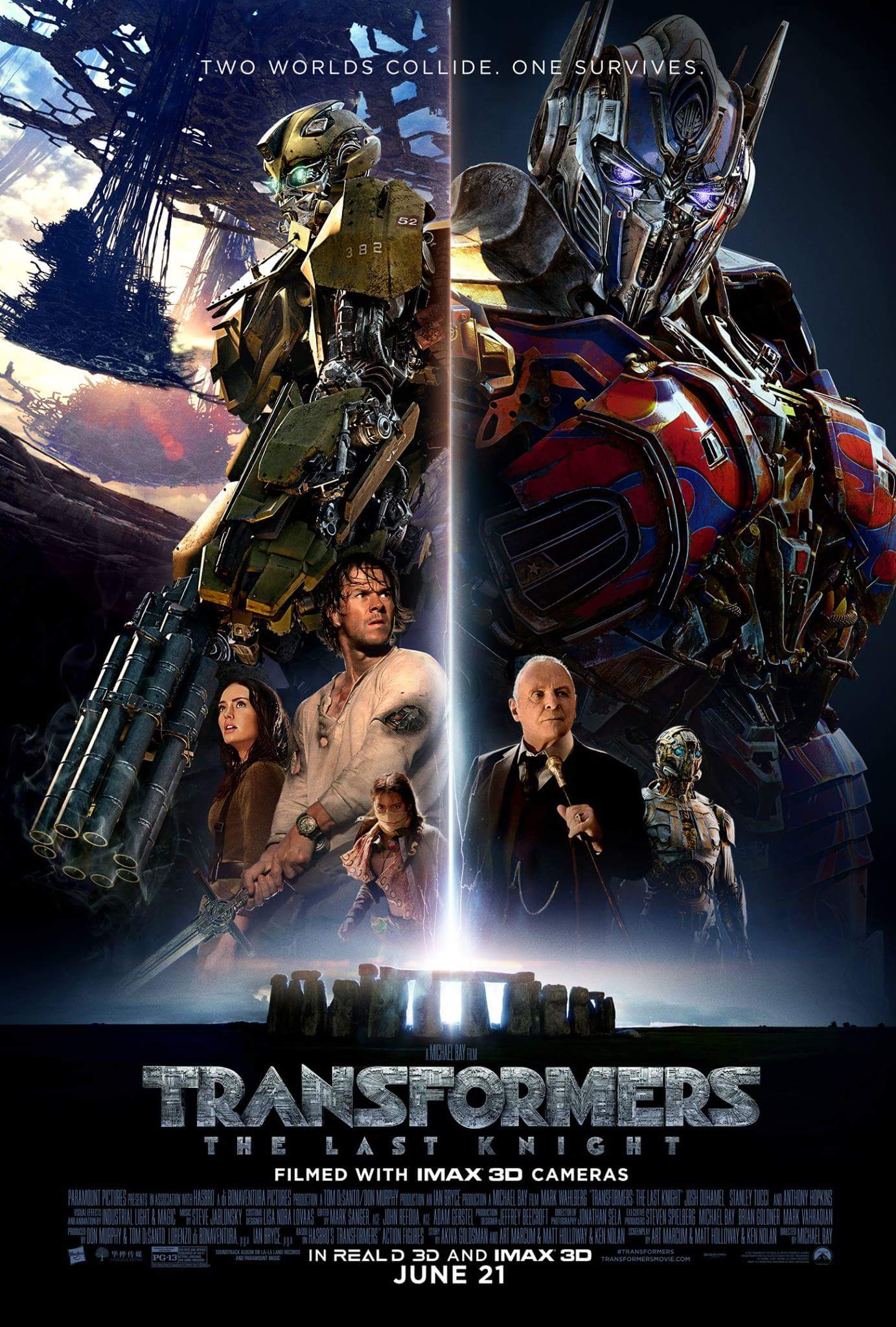 Transformers The Last Knight (2017) ทรานส์ฟอร์เมอร์ส 5 อัศวินรุ่นสุดท้าย Mark Wahlberg