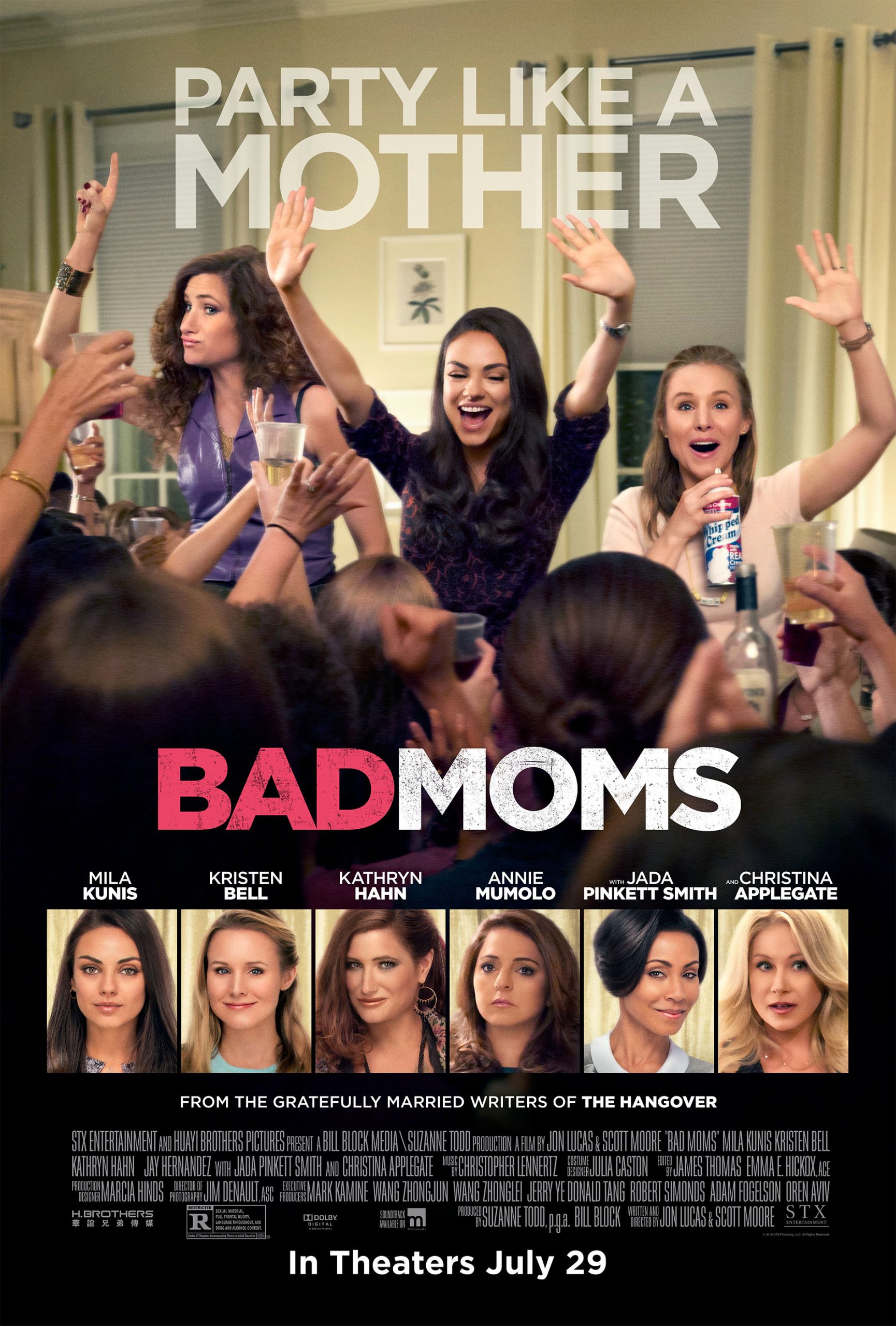 Bad Moms (2016) แบด มัมส์ มันล่ะค่ะ คุณแม่ Mila Kunis