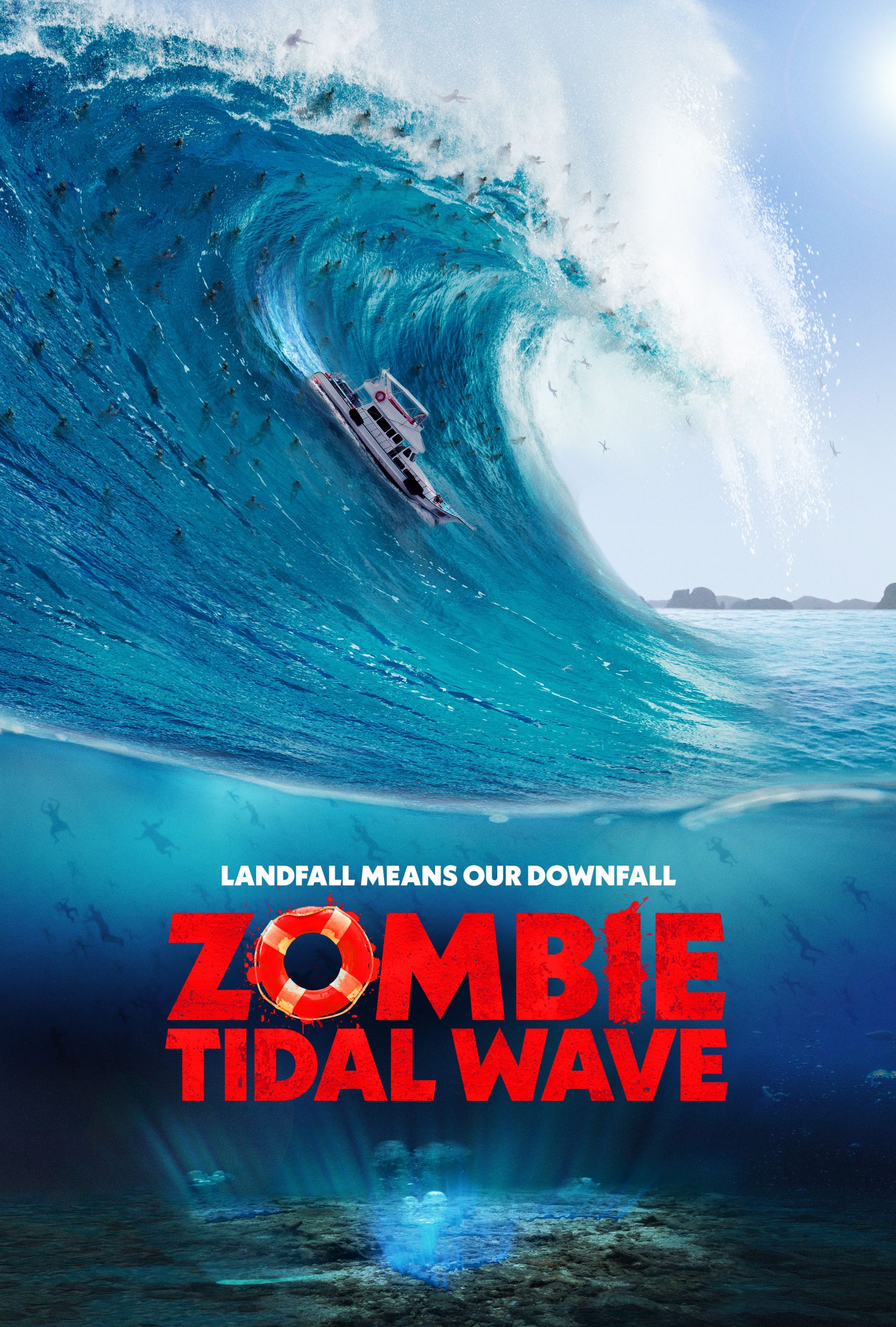 Zombie Tidal Wave (2019) ซอมบี้โต้คลื่น Ian Ziering