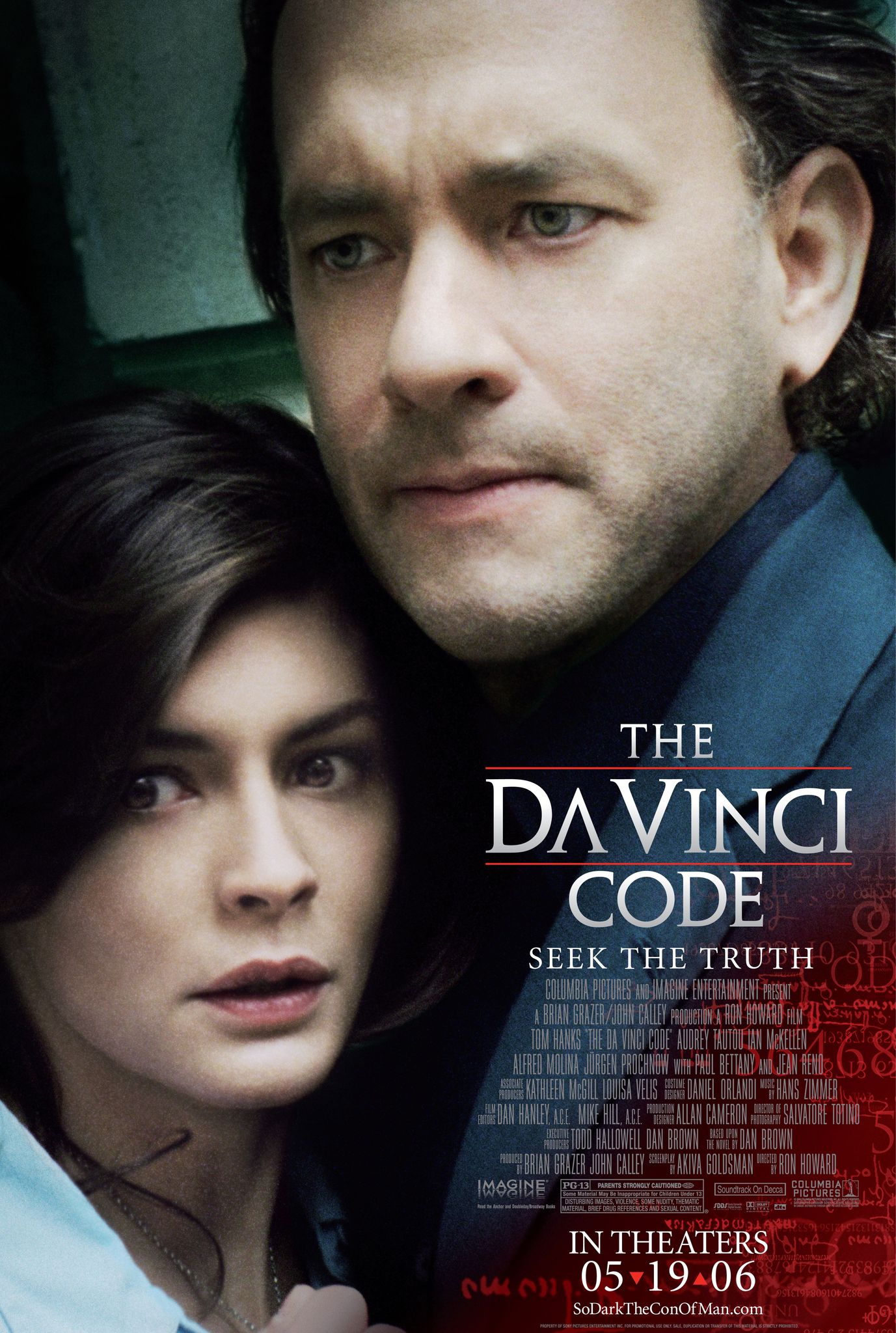The Da Vinci Code (2006) เดอะดาวินชี่โค้ด รหัสลับระทึกโลก Tom Hanks