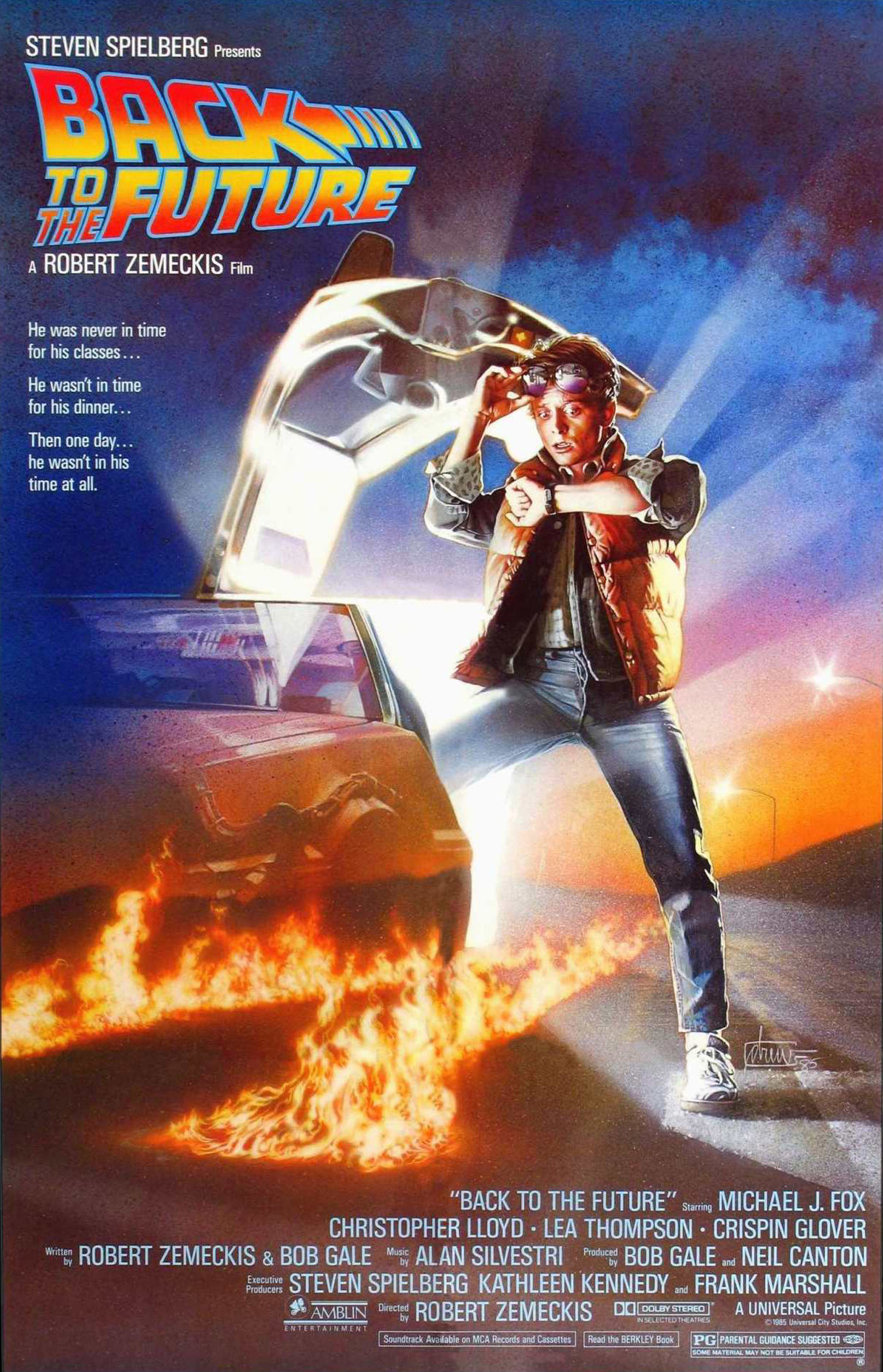 Back to the Future (1985) เจาะเวลาหาอดีต Michael J. Fox