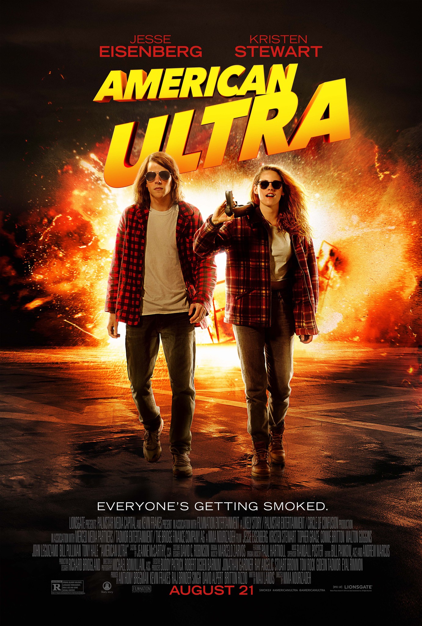 American Ultra (2015) พยัคฆ์ร้ายสายซี๊ดดดด Jesse Eisenberg