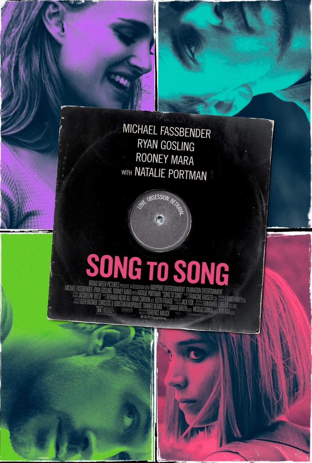 Song to Song (2017) เสียงของเพลงส่งถึงเธอ Ryan Gosling