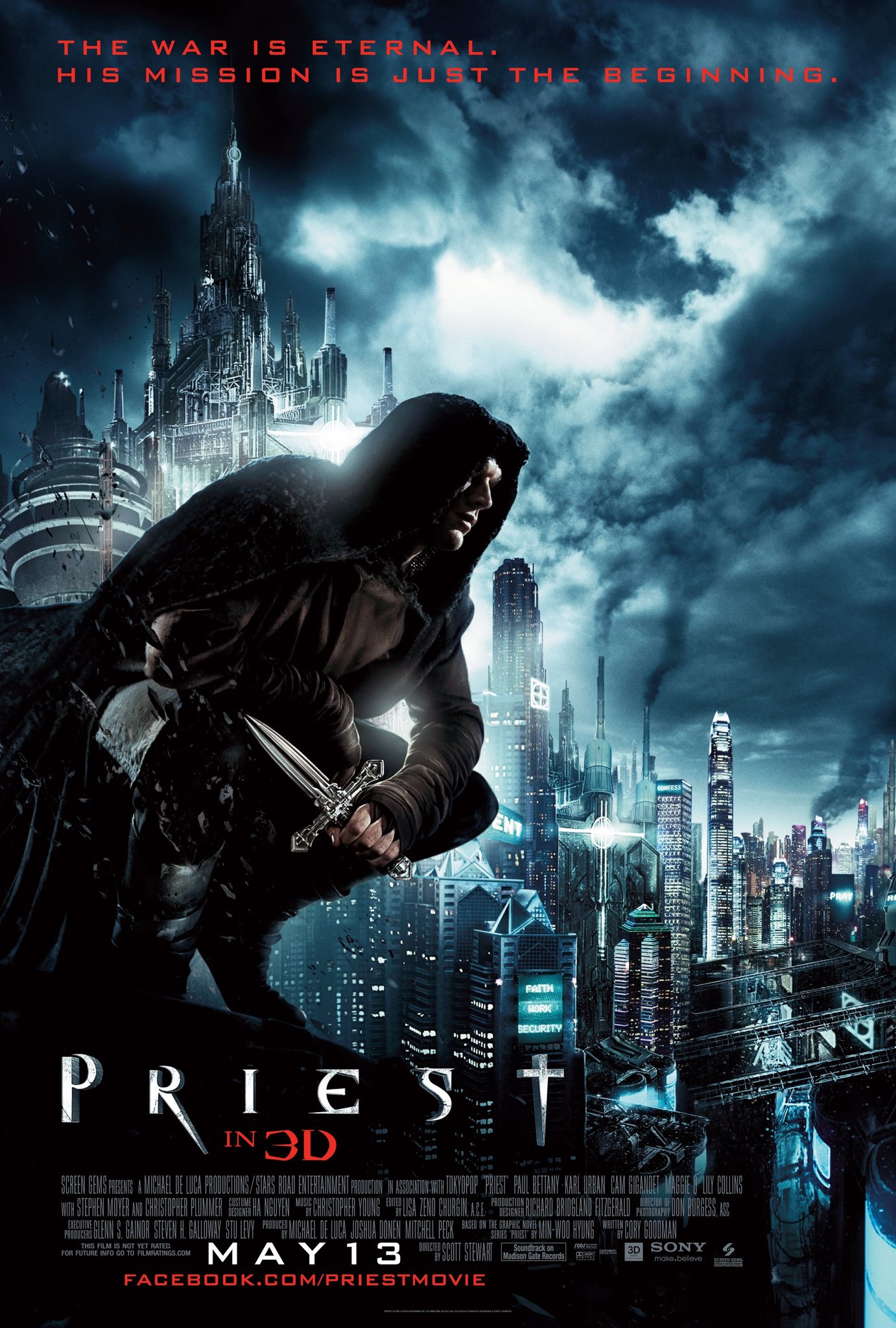 Priest (2011) นักบุญปีศาจ Paul Bettany