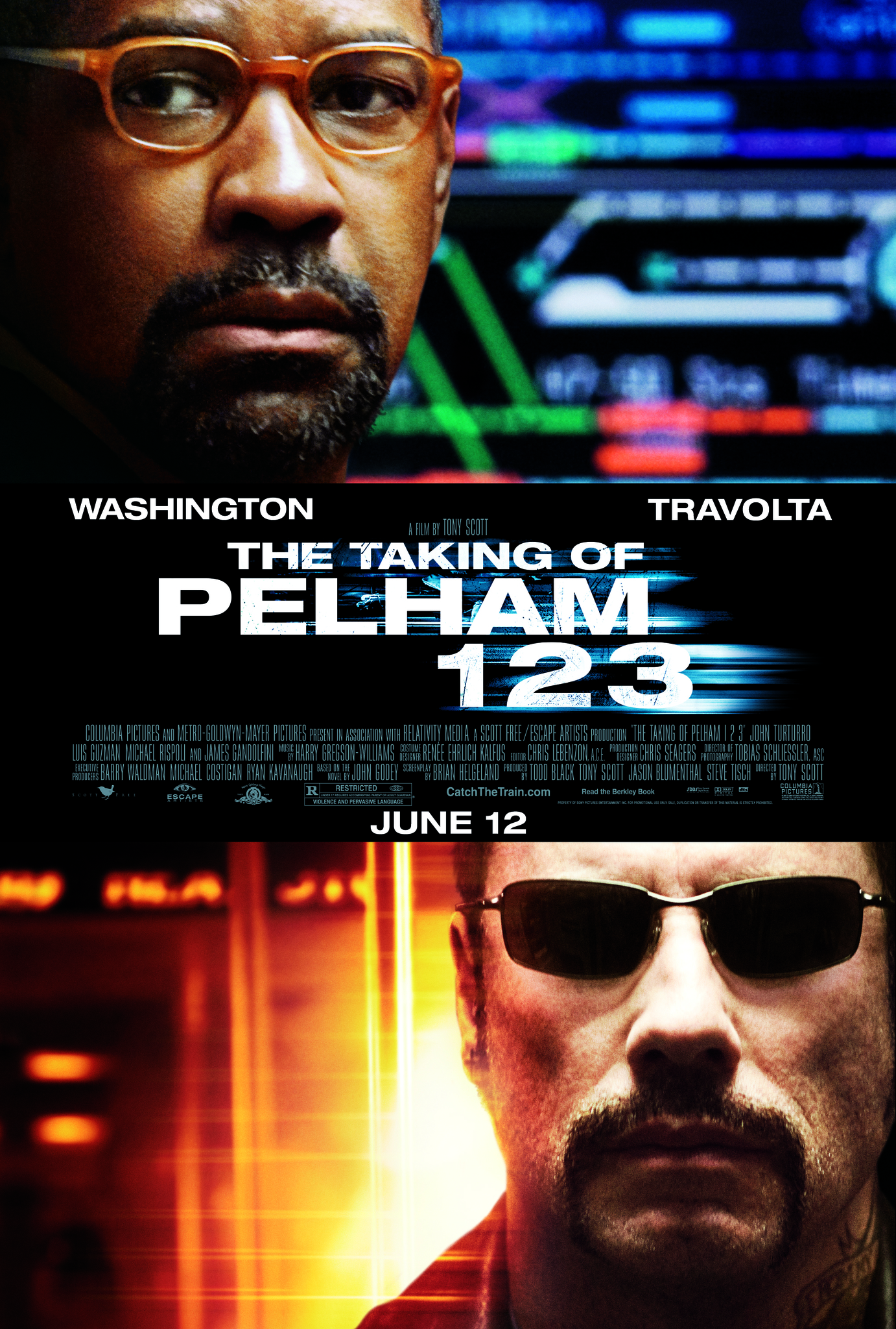 The Taking of Pelham 123 (2009) ปล้นนรก รถด่วนขบวน 123 Denzel Washington