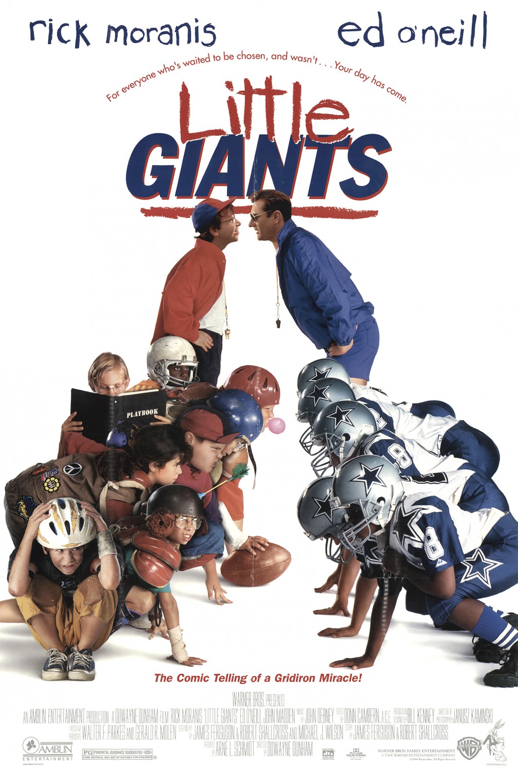 Little Giants (1994) เปี๊ยกเล็ก เปี๊ยกใหญ่ สะกิดหัวใจสู้ Rick Moranis