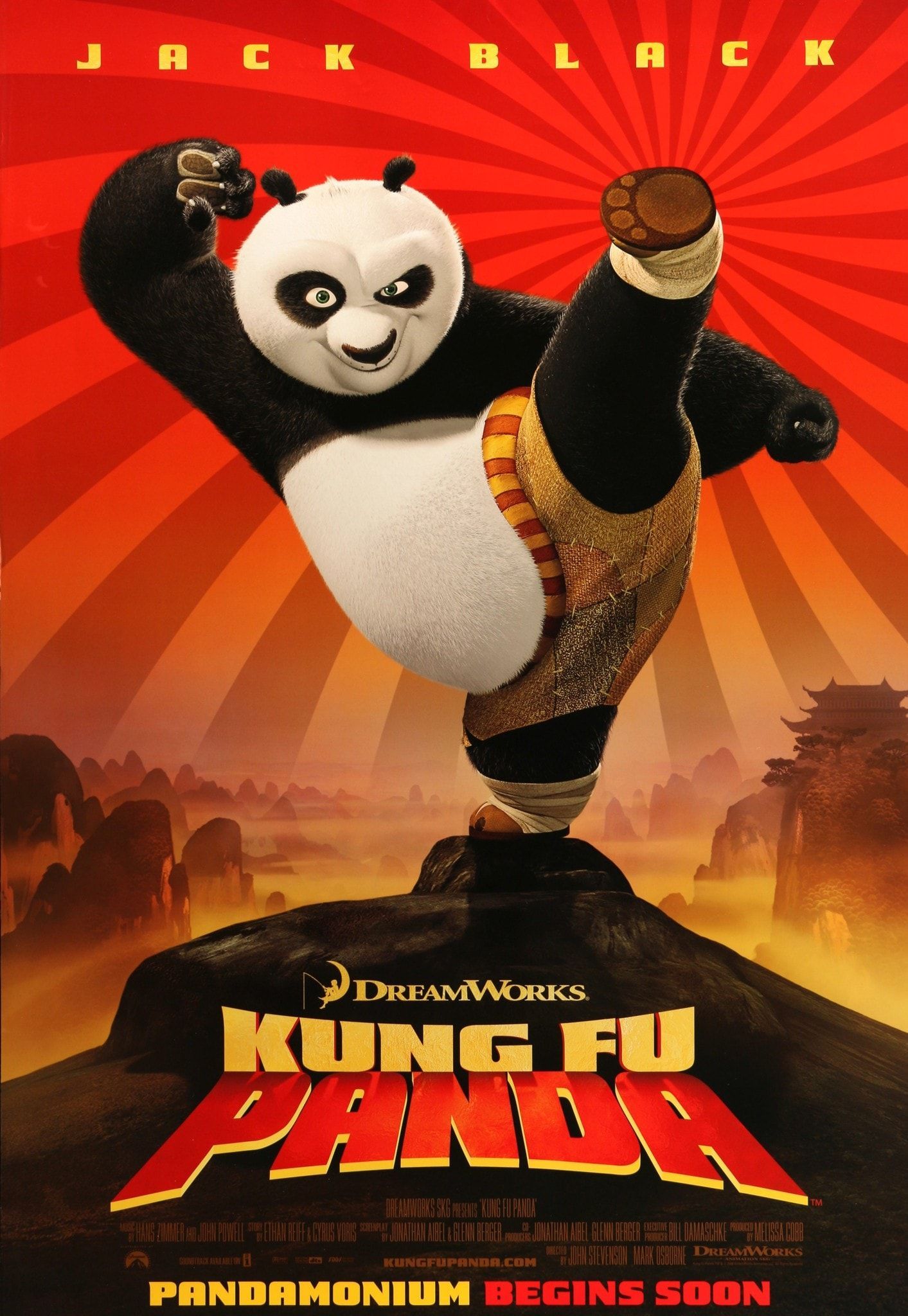 Kung Fu Panda 1 (2008) กังฟู แพนด้า 1 Jack Black