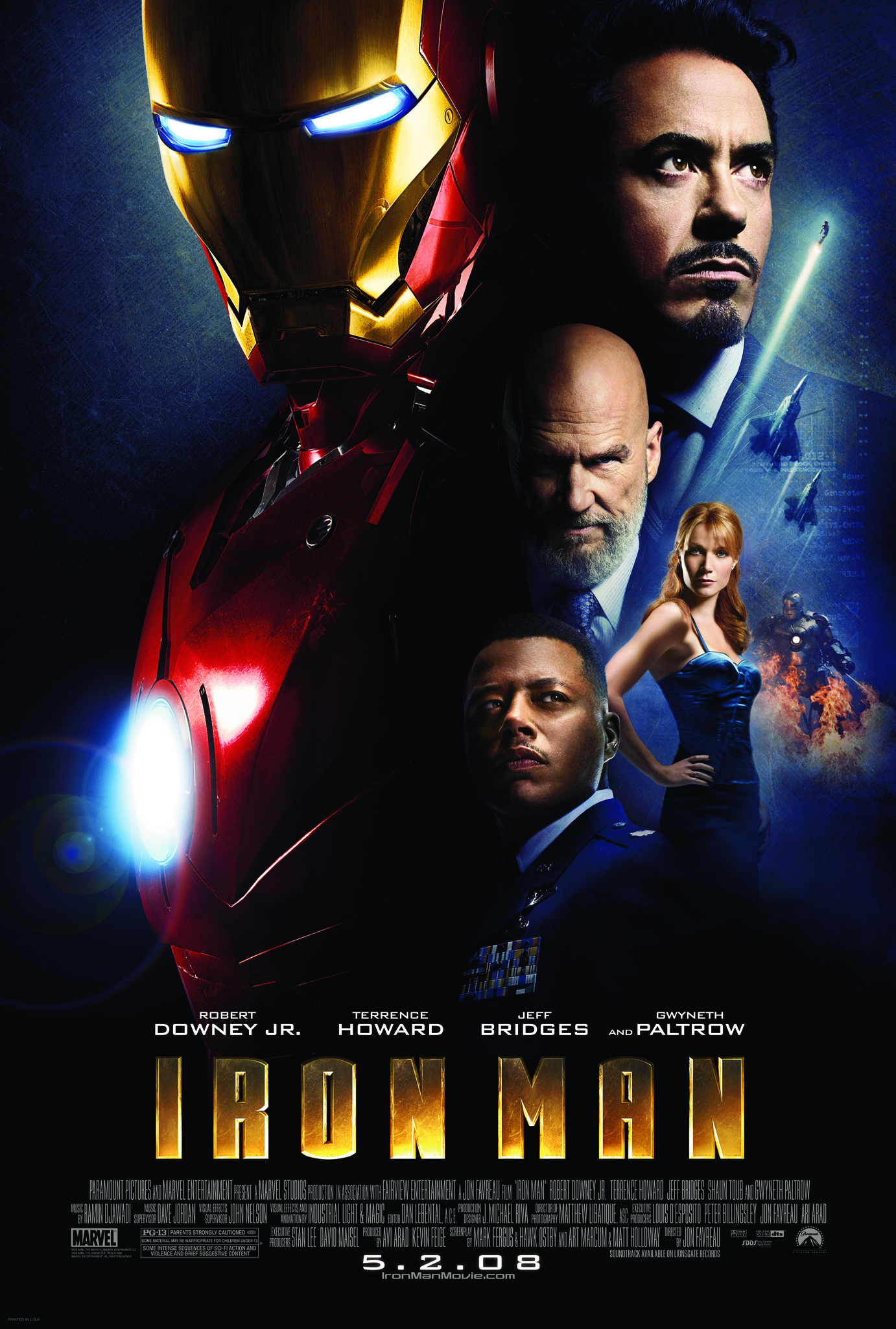 Iron Man (2008) มหาประลัย คนเกราะเหล็ก Robert Downey Jr.