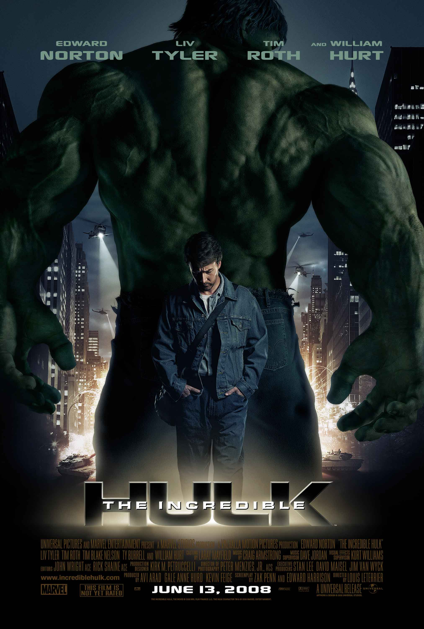 The Hulk 2 (2008) มนุษย์ตัวเขียวจอมพลัง 2 Edward Norton
