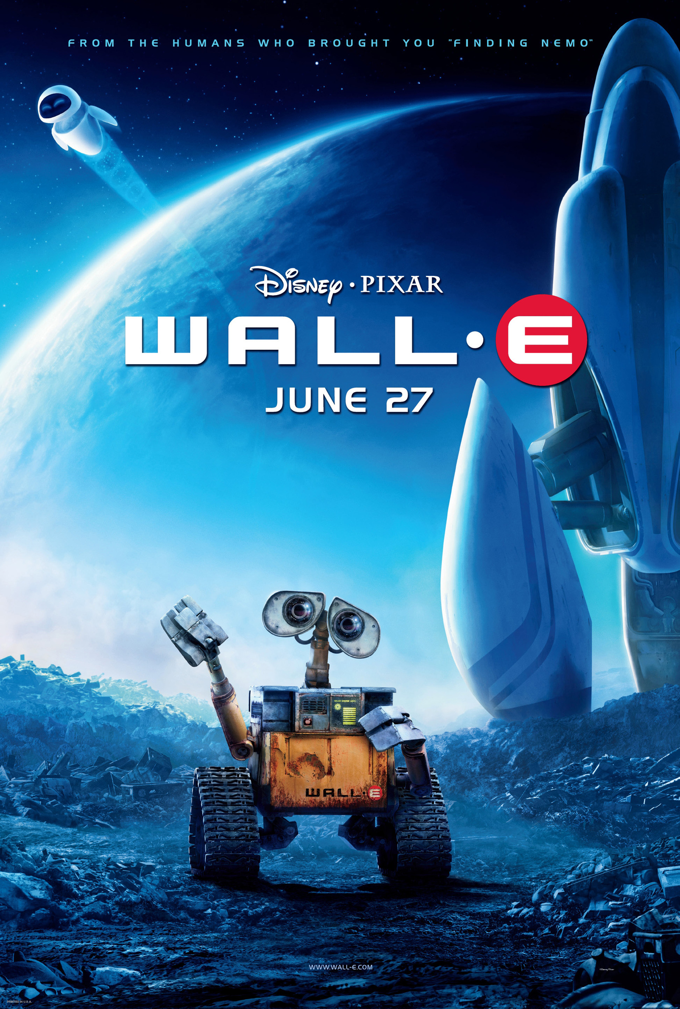Wall-E (2008) หุ่นจิ๋วหัวใจเกินร้อย Ben Burtt
