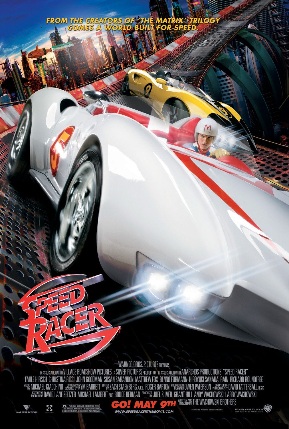 Speed Racer (2008) ไอ้หนุ่มสปีดเขย่าฟ้า Emile Hirsch