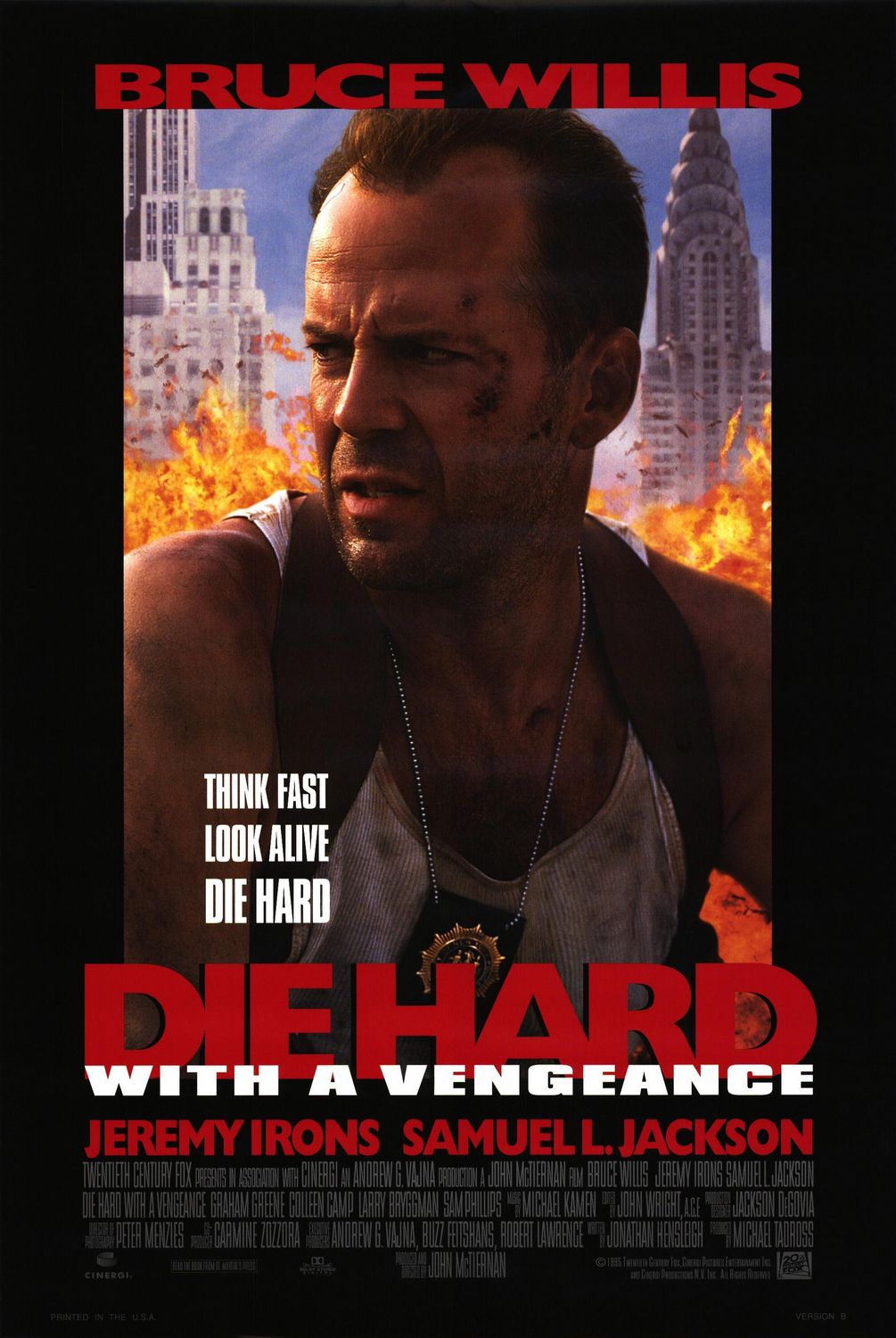 Die Hard 3 With a Vengeance (1995) ดาย ฮาร์ด 3 แค้นได้ก็ตายยาก Bruce Willis
