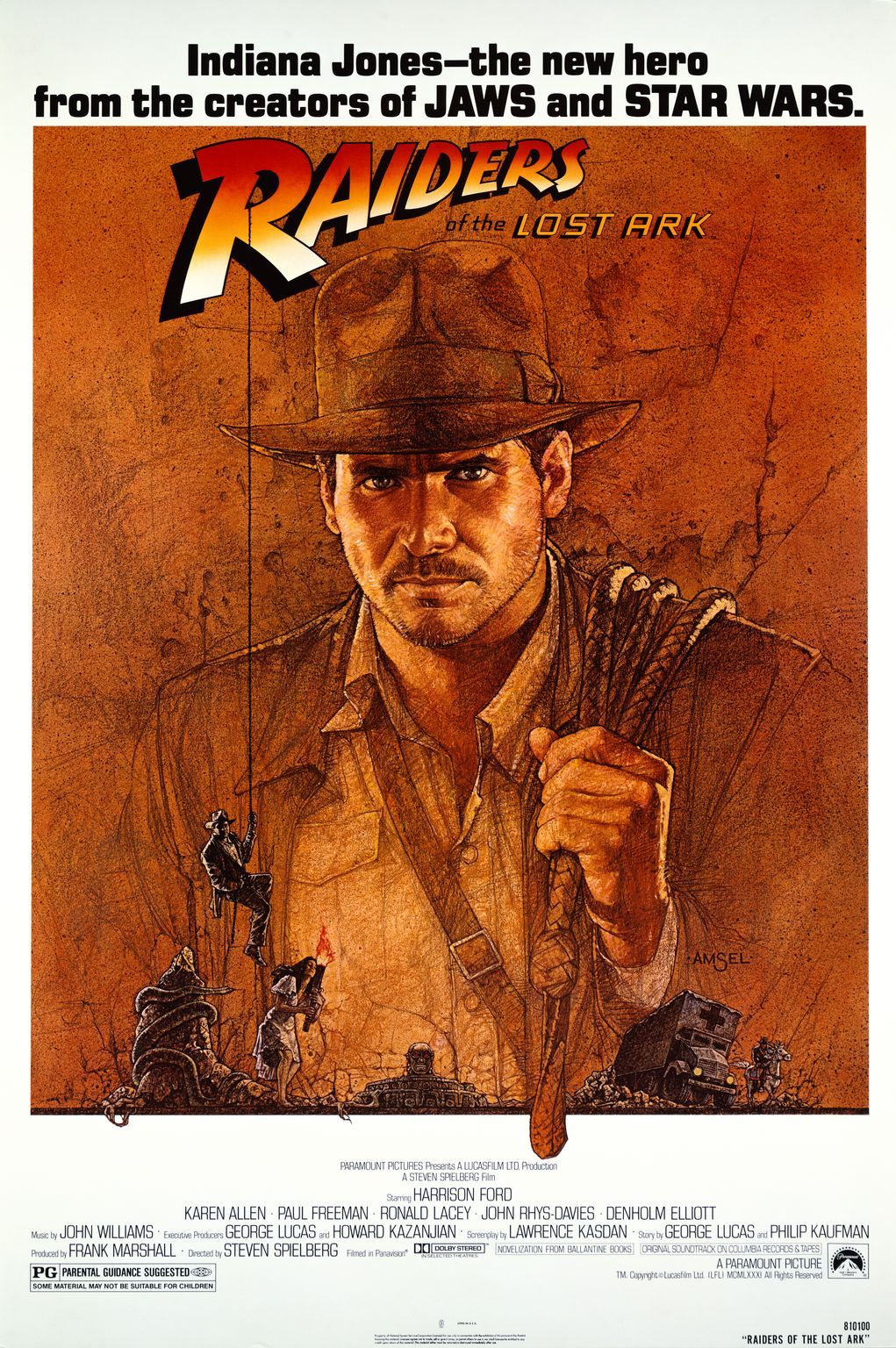 Indiana Jones Raiders of the Lost Ark 1 (1981) ขุมทรัพย์สุดขอบฟ้า 1 Harrison Ford