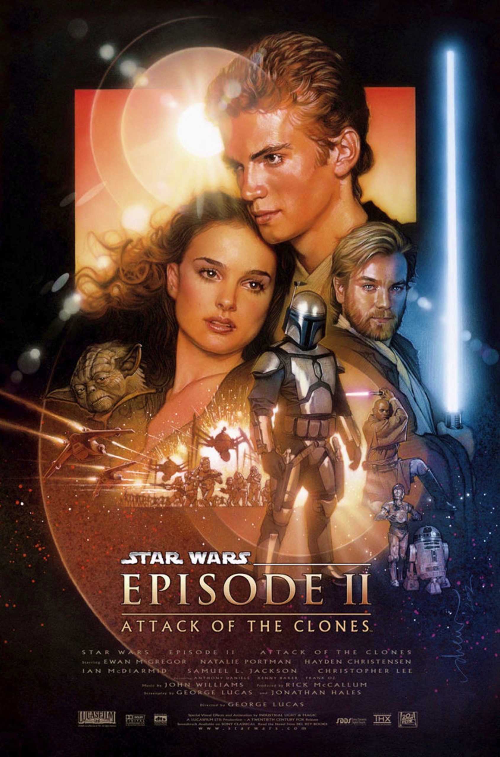 Star Wars Episode 2 Attack of the Clones (2002) สตาร์ วอร์ส ภาค 2 กองทัพโคลนส์จู่โจม Hayden Christensen