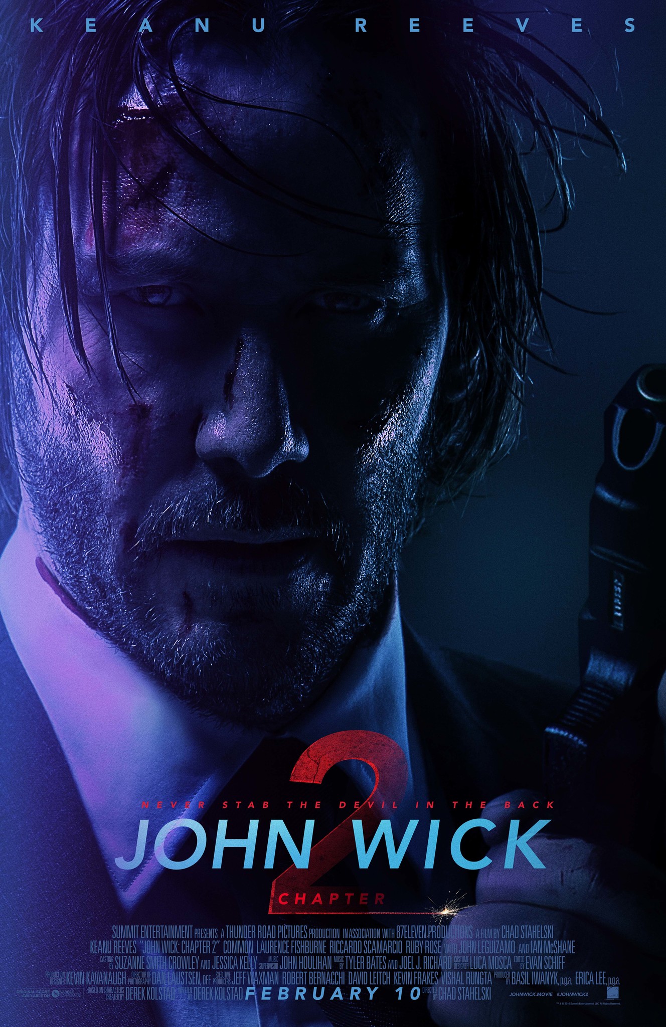 John Wick Chapter 2 (2017) จอห์น วิค แรงกว่านรก 2 Keanu Reeves
