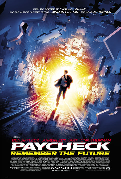 Paycheck (2003) แกะรอยอดีต ล่าปมปริศนา Ben Affleck