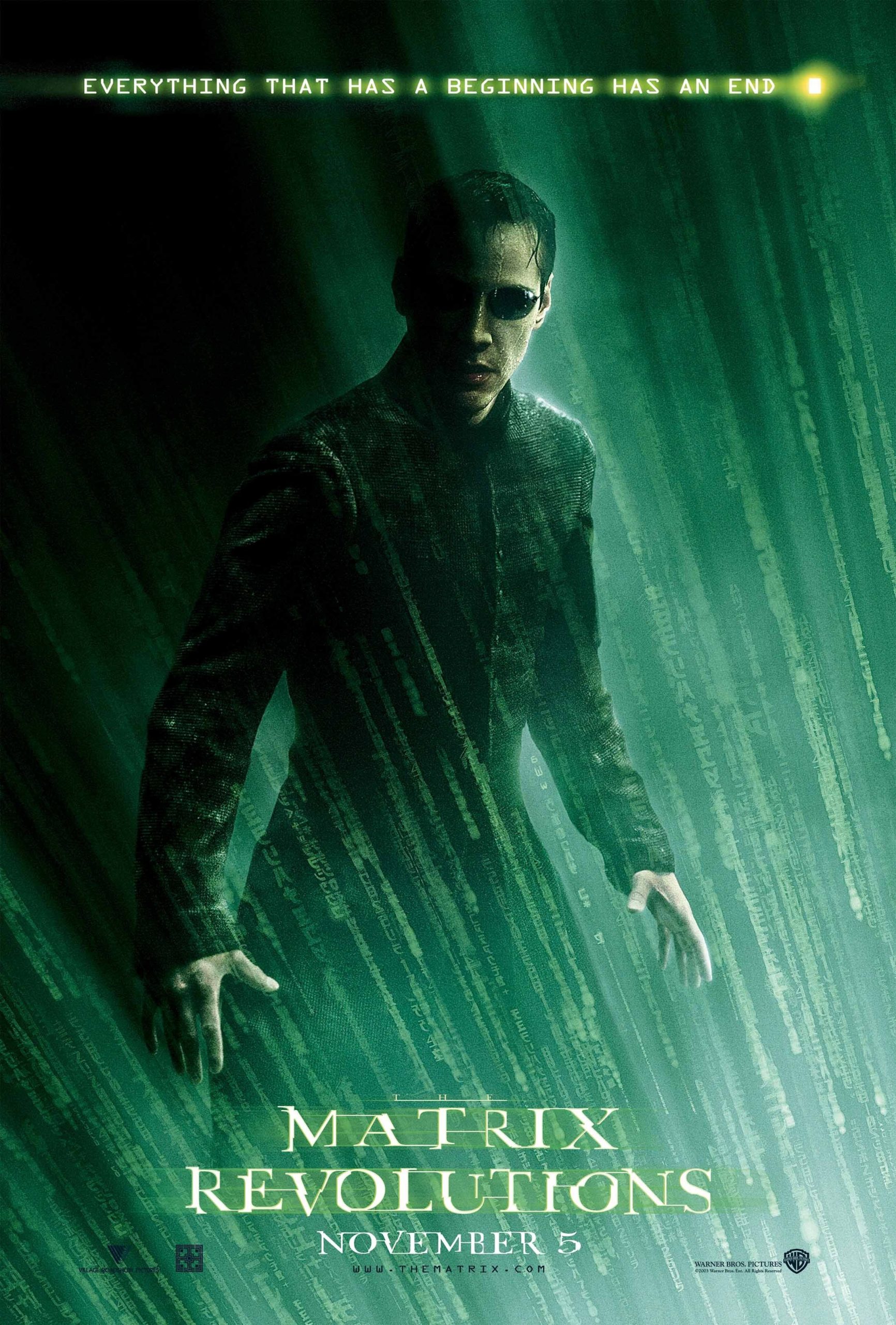 The Matrix Revolutions 3 (2003) ปฏิวัติมนุษย์เหนือโลก Keanu Reeves