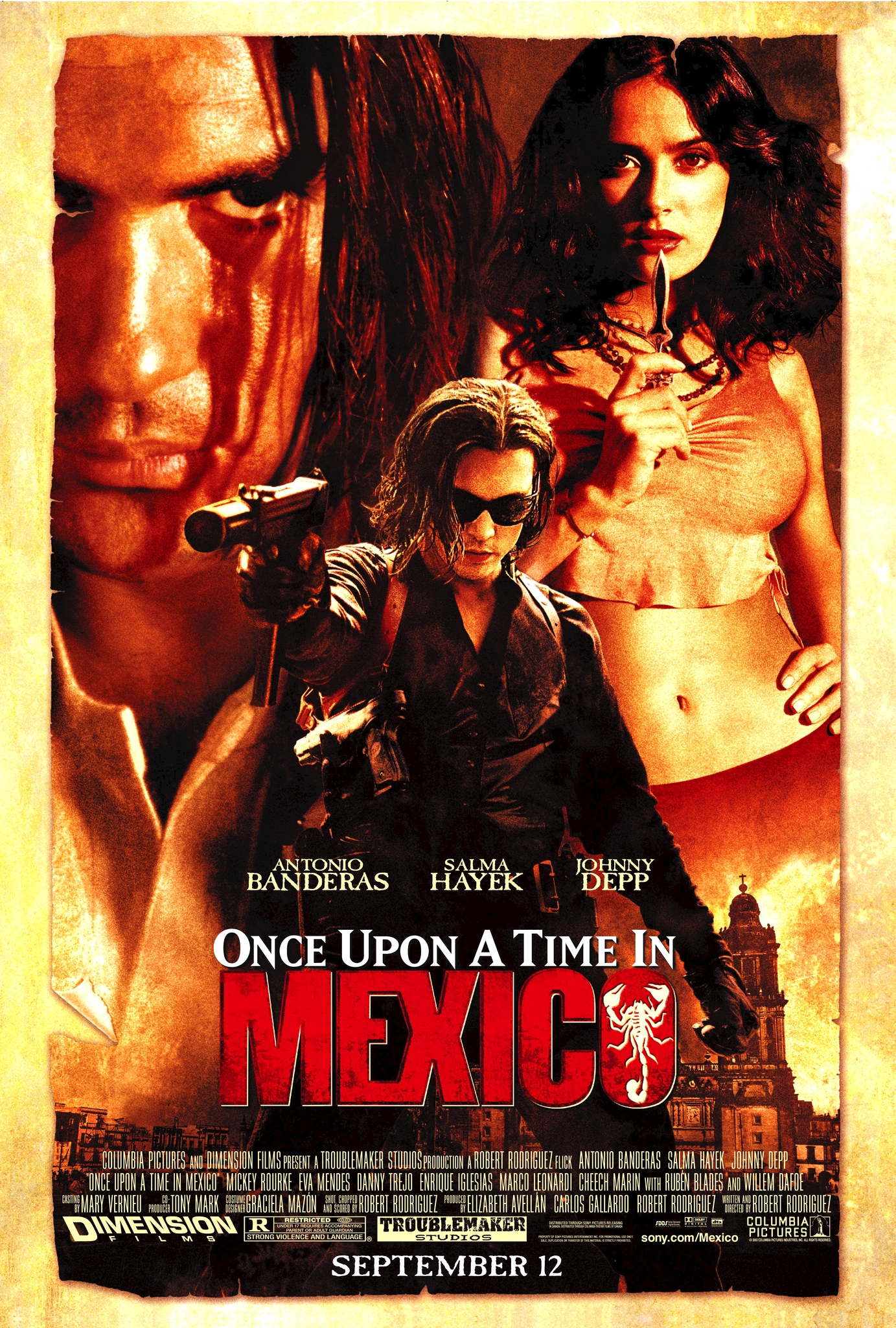 Once Upon a Time in Mexico (2003) เพชฌฆาตกระสุนโลกันตร์ Antonio Banderas