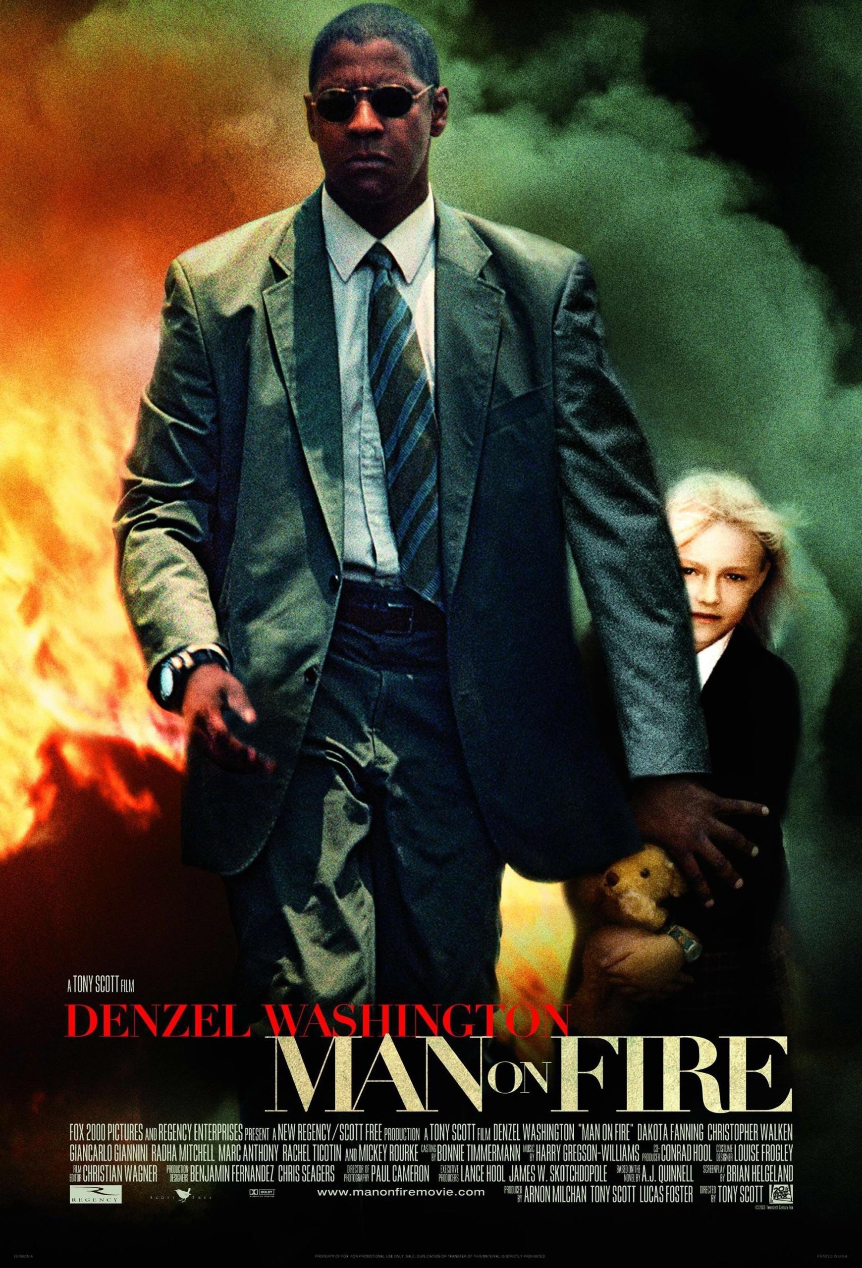 Man on Fire (2004) แมน ออน ไฟร์ คนจริงเผาแค้น Denzel Washington