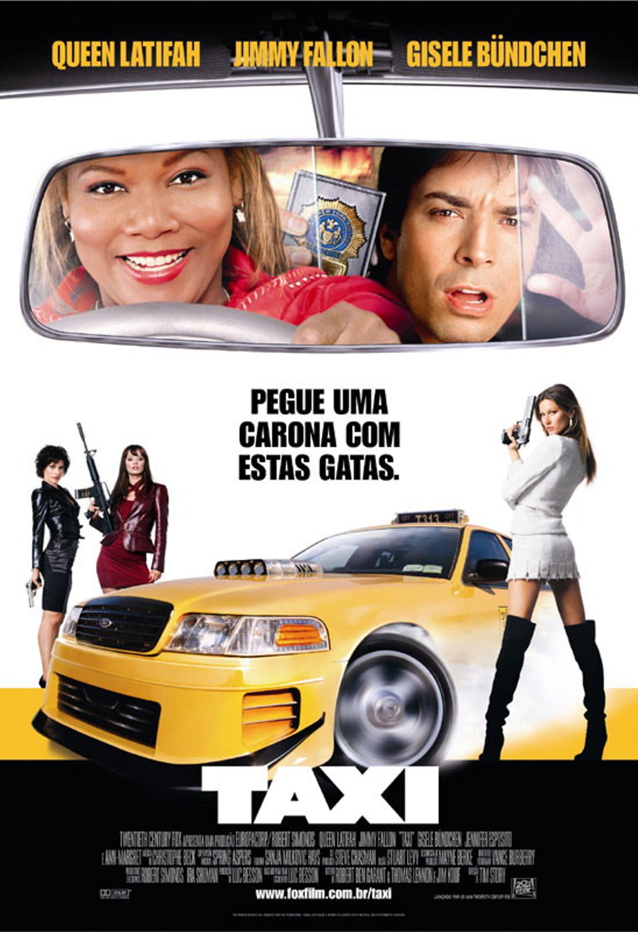 Taxi (2004) แท็กซี่ เหยียบกระฉูดเมือง ปล้นสนั่นล้อ Queen Latifah