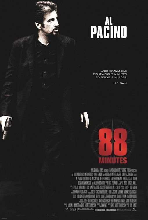 88 Minutes 88 (2007) นาที ผ่าวิกฤตเกมส์สังหาร Al Pacino