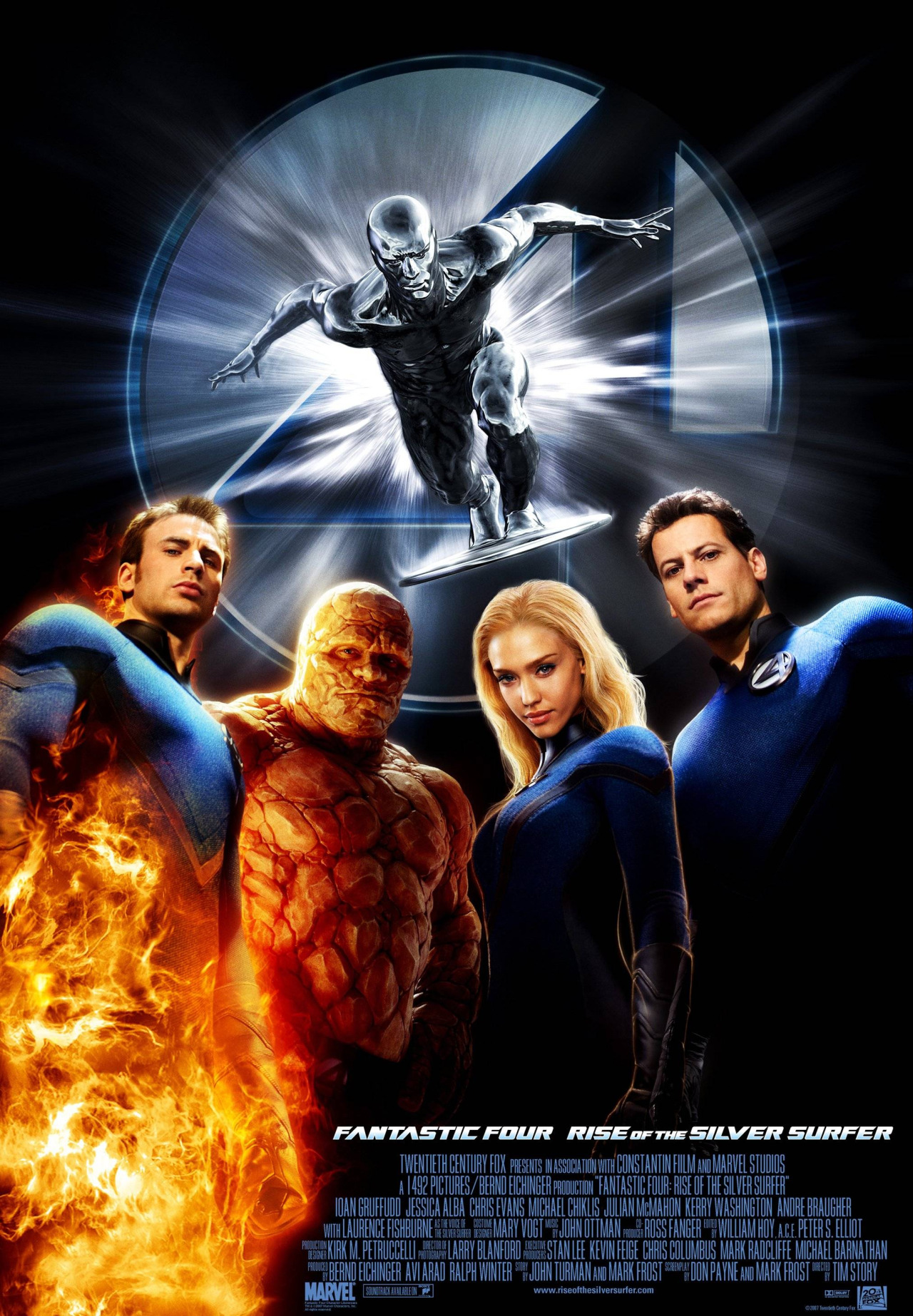 Fantastic Four 2 Rise of the Silver Surfer (2007) สี่พลังคนกายสิทธิ์ ภาค 2 กำเนิดซิลเวอร์ เซิรฟเฟอร์ Ioan Gruffudd