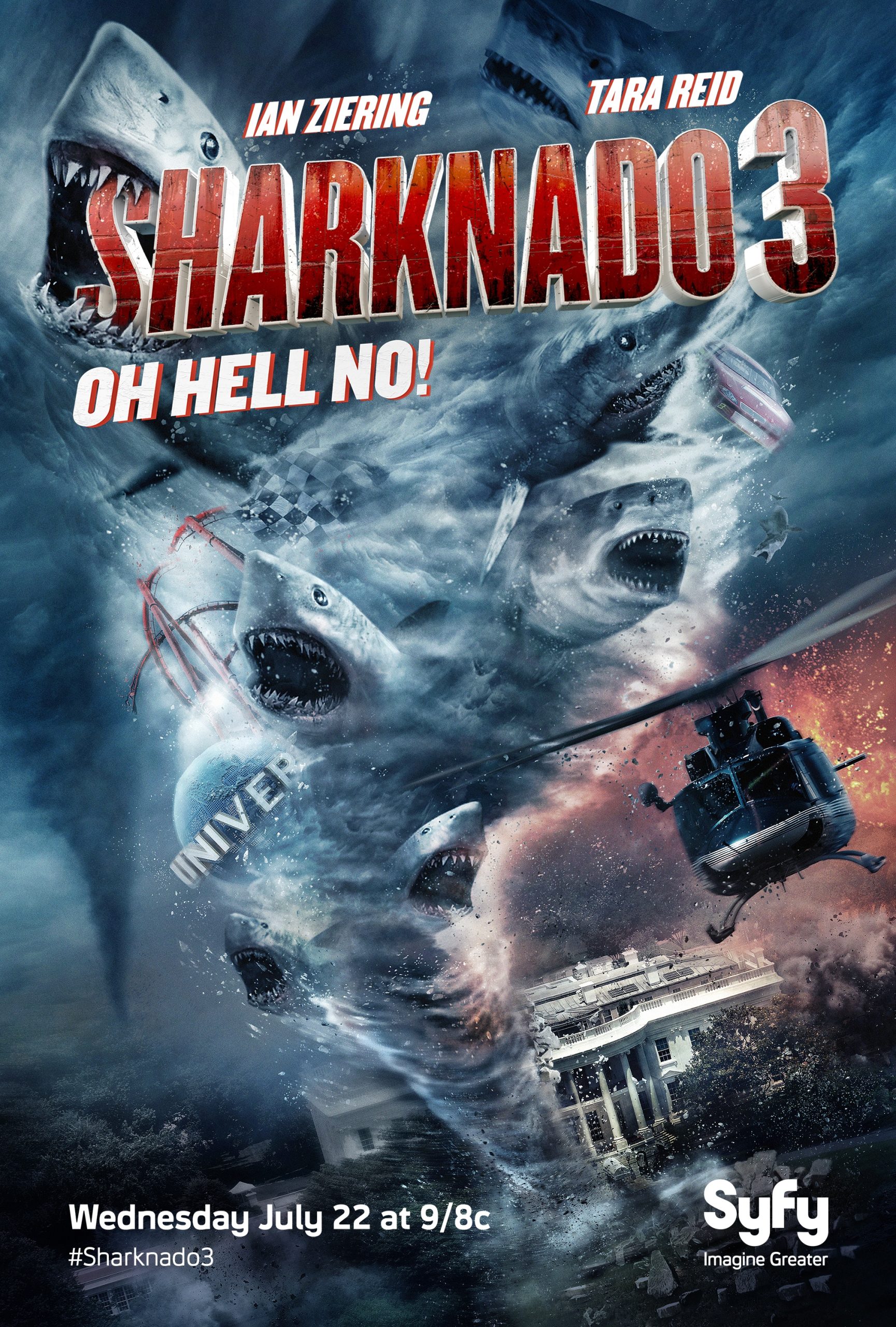 Sharknado 3: Oh Hell No! (2015) ฝูงฉลามทอร์นาโด 3 Ian Ziering