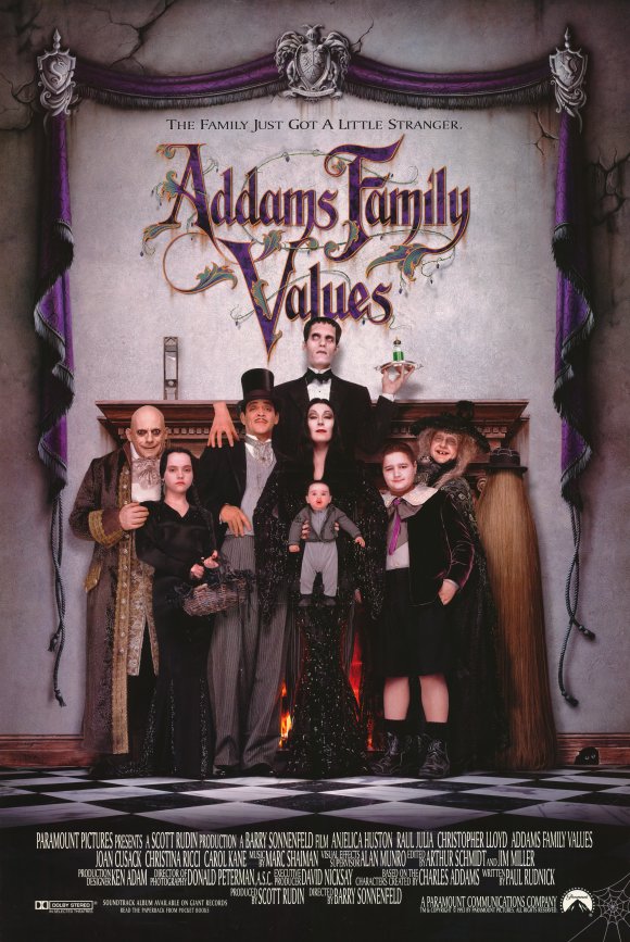 Addams Family Values (1993) อาดัม แฟมิลี่ 2 ตระกูลนี้ผียังหลบ Anjelica Huston
