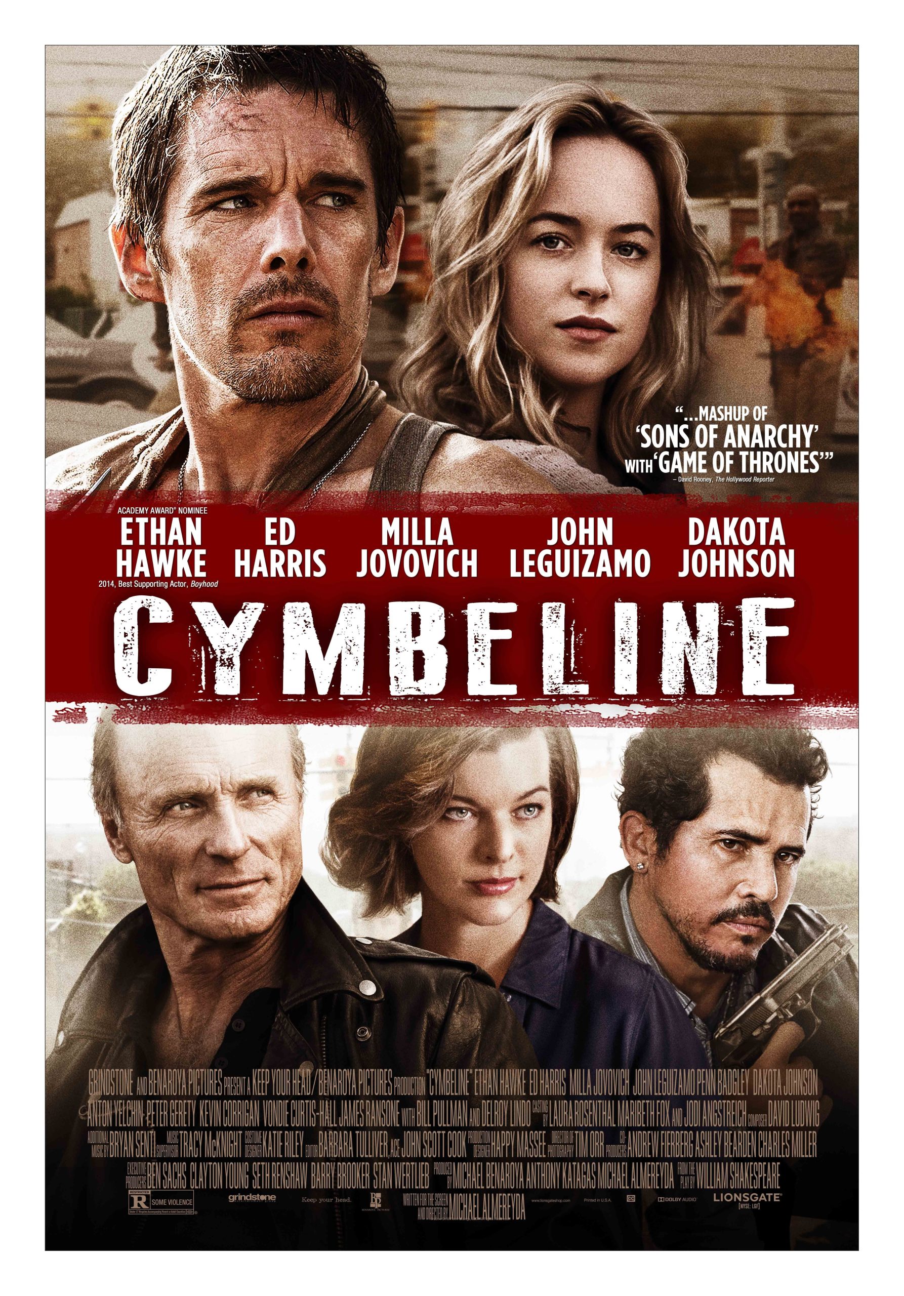 Cymbeline (2014) ซิมเบลลีน ศึกแค้นสงครามนักบิด Ethan Hawke