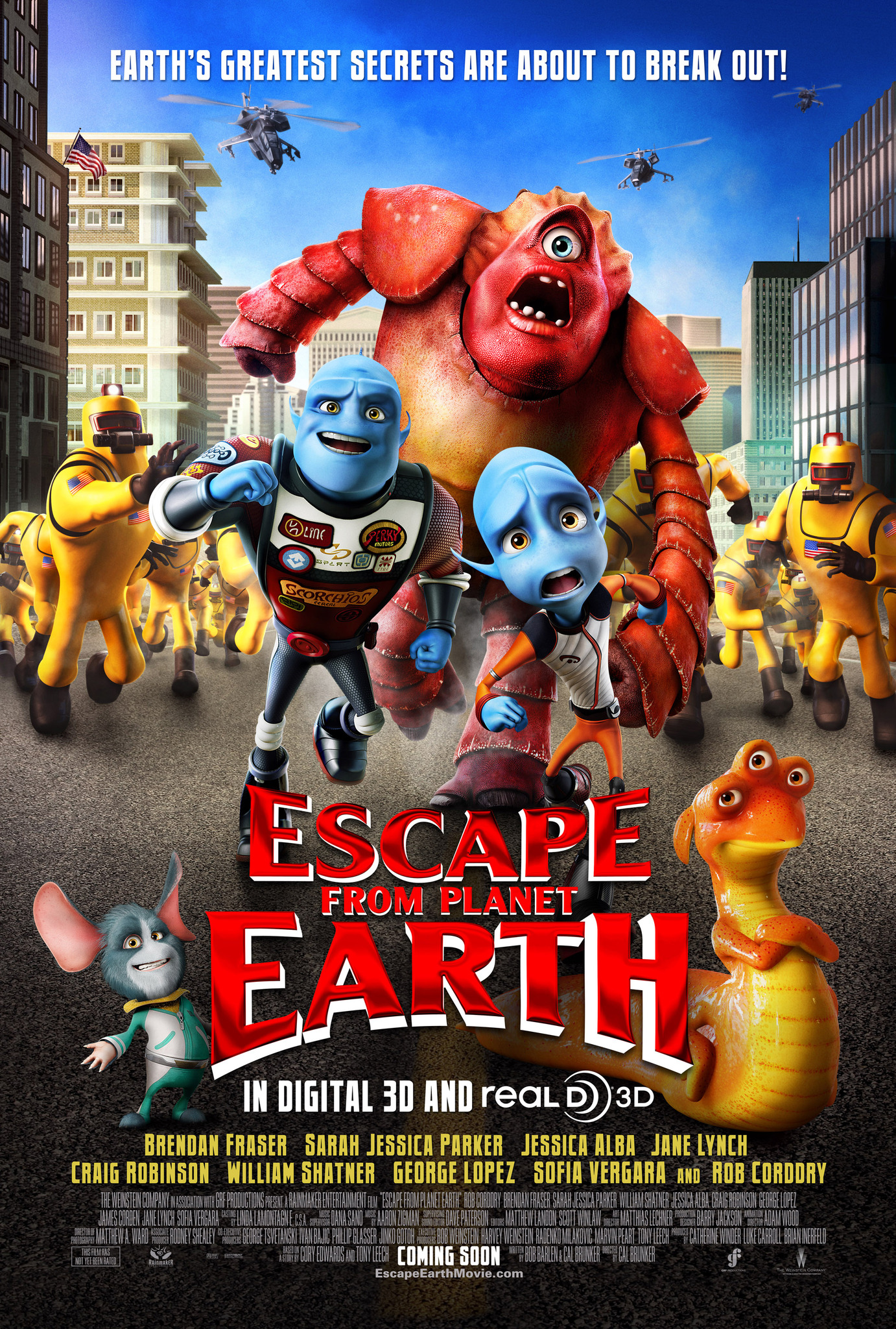 Escape From Planet Earth (2013) แก๊งเอเลี่ยน ป่วนหนีโลก Brendan Fraser