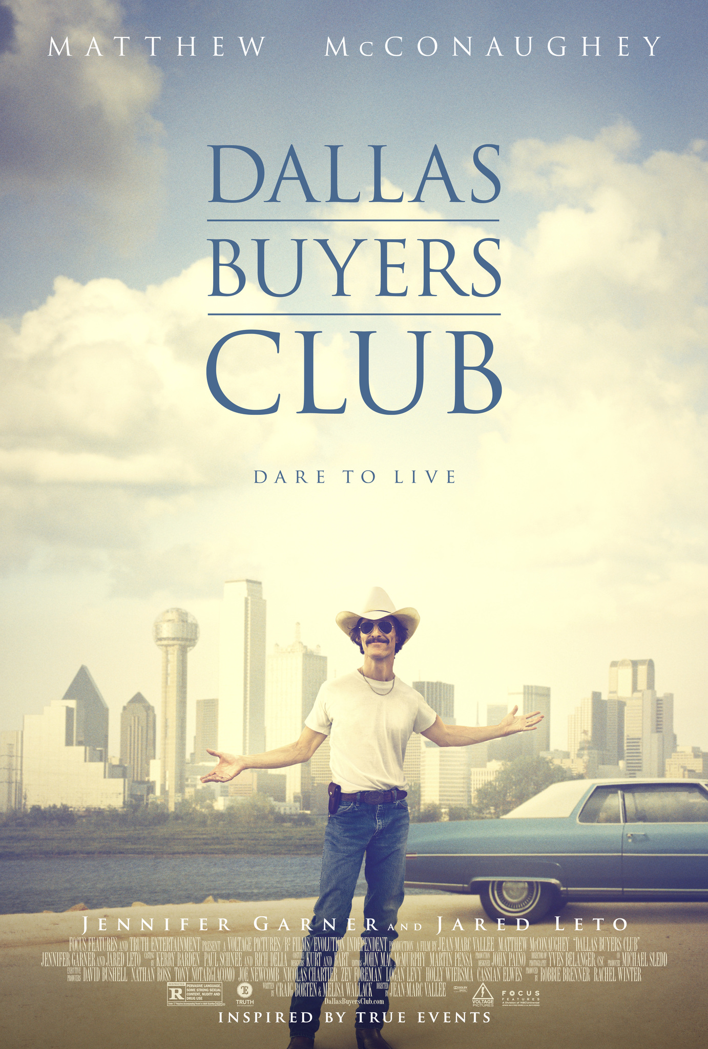Dallas Buyers Club (2013) สอนโลกให้รู้จักกล้า Matthew McConaughey