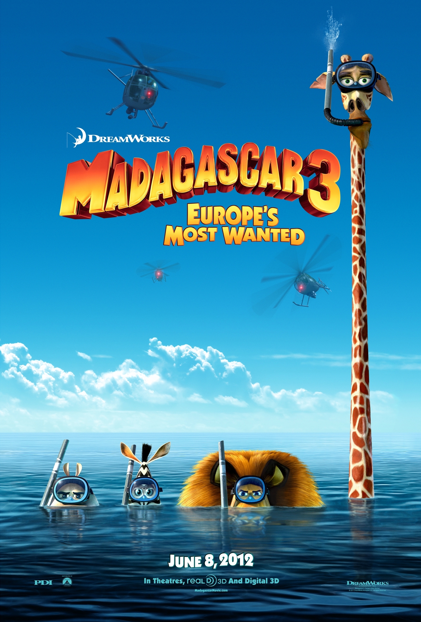 Madagascar 3 Europe’s Most Wanted (2012) มาดากัสการ์ 3 ข้ามป่าไปซ่าส์ยุโรป Ben Stiller