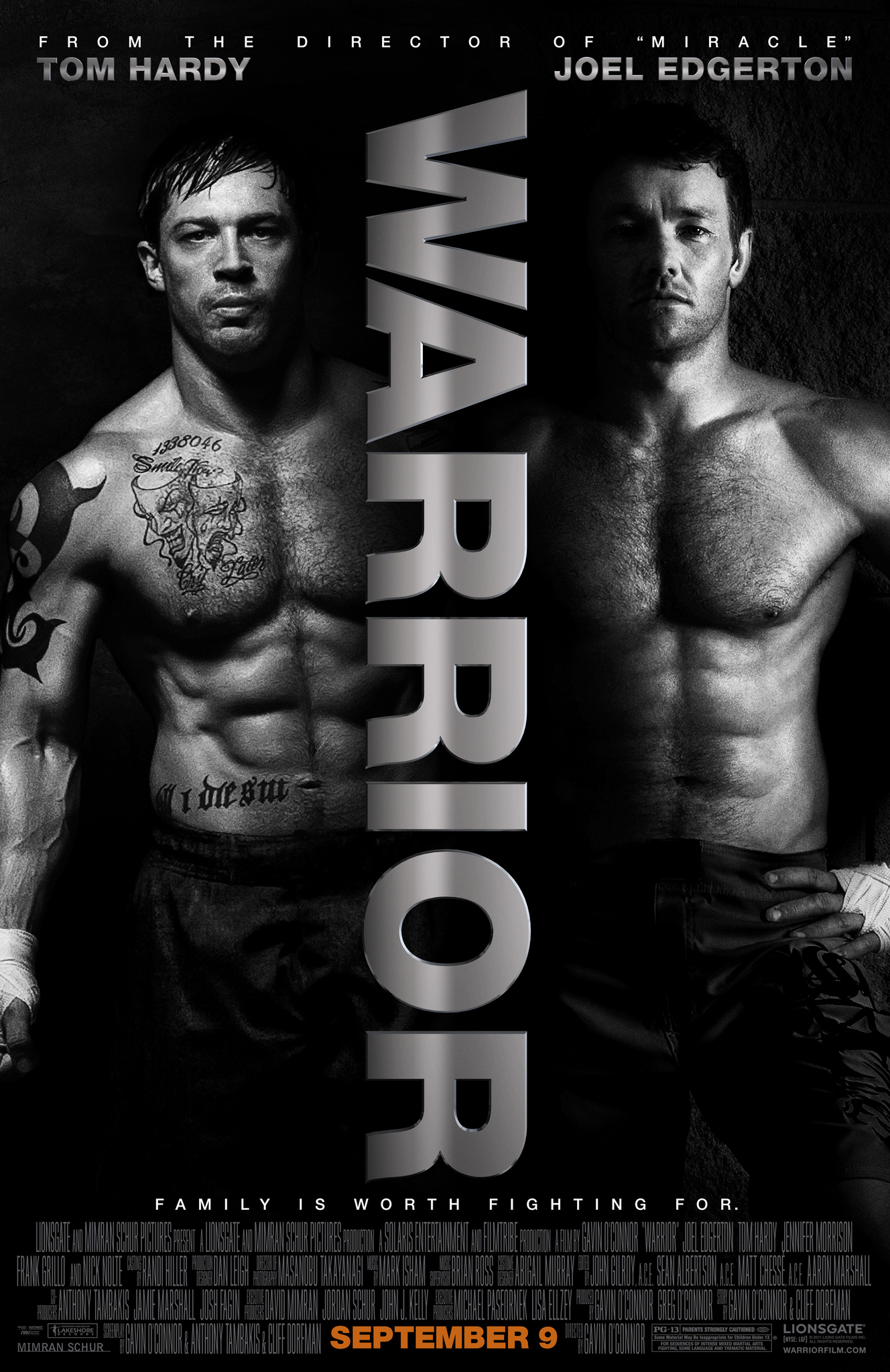 Warrior (2011) เกียรติยศเลือดนักสู้ Tom Hardy