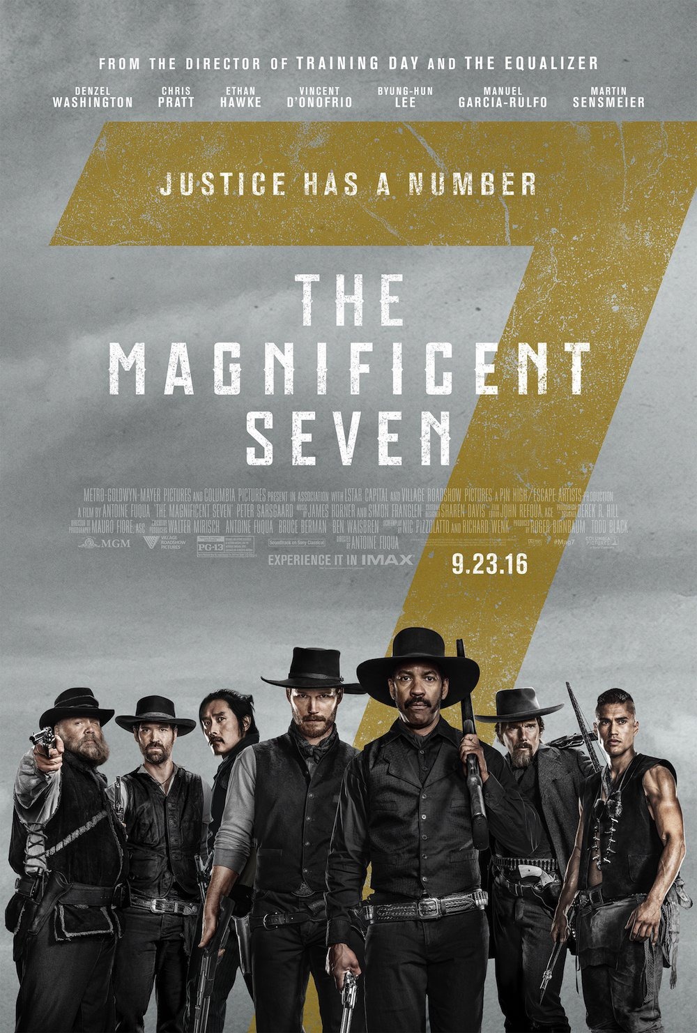 The Magnificent Seven 7 (2016) สิงห์แดนเสือ Denzel Washington
