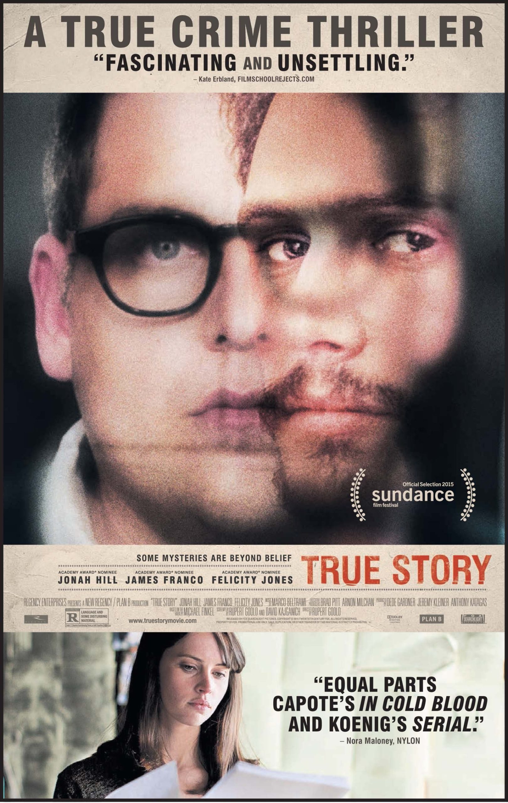 True Story (2015) แกะปมลับ ฆาตกรซ่อนชื่อ James Franco