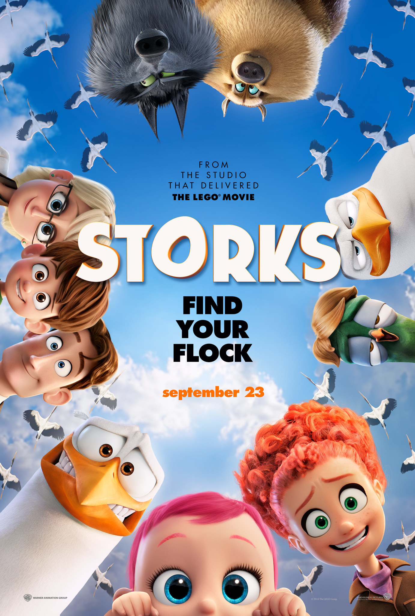 Storks (2016) บริการนกกระสาเบบี๋เดลิเวอรี่ Andy Samberg