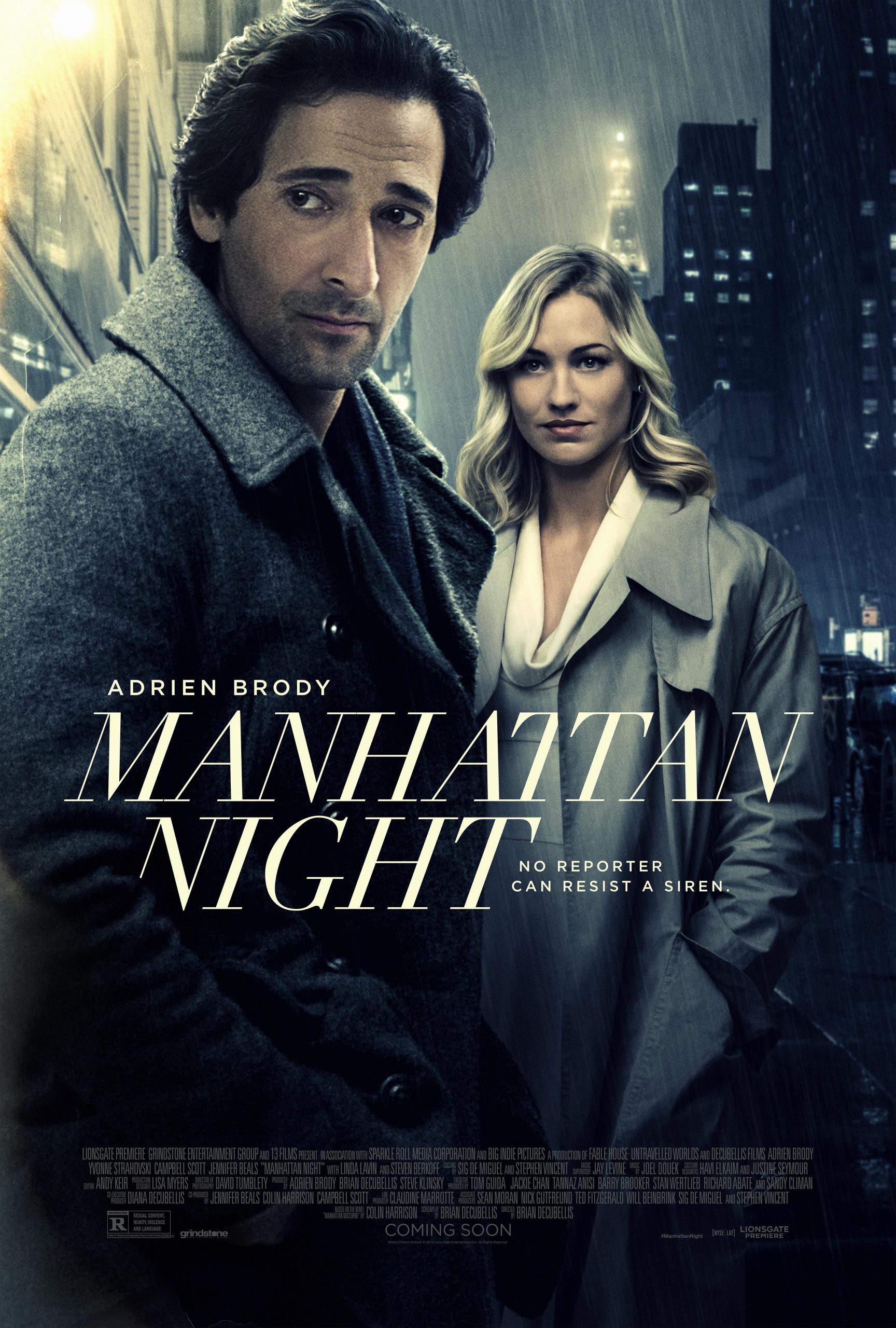 Manhattan Night (2016) คืนร้อนซ่อนเงื่อน Adrien Brody