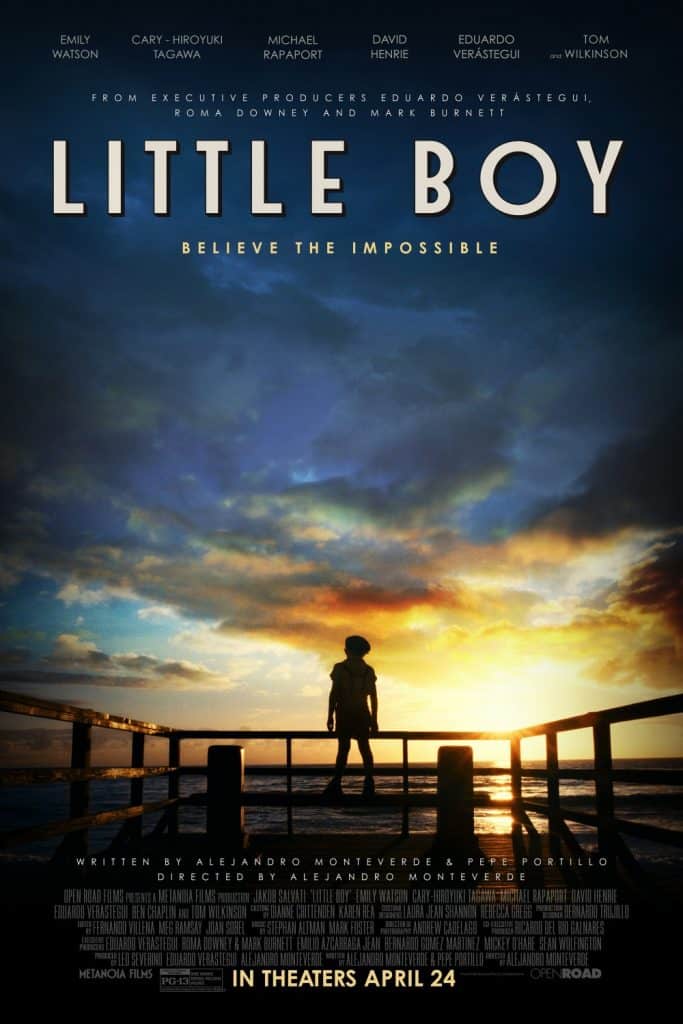 Little Boy (2015) มหัศจรรย์ พลังฝันบันลือโลก Jakob Salvati