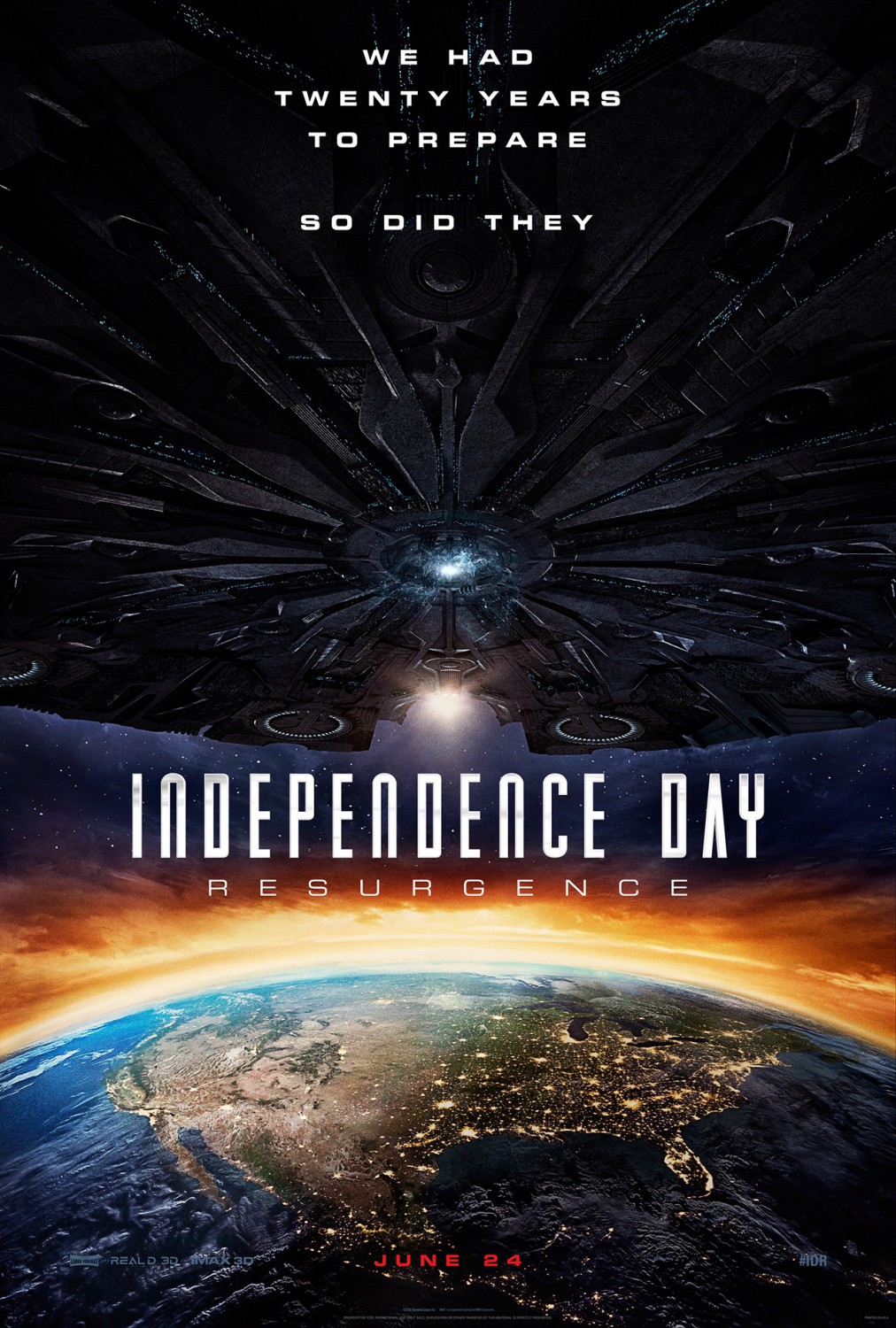 Independence Day 2 Resurgence (2016) ไอดี 4 สงครามใหม่วันบดโลก Liam Hemsworth